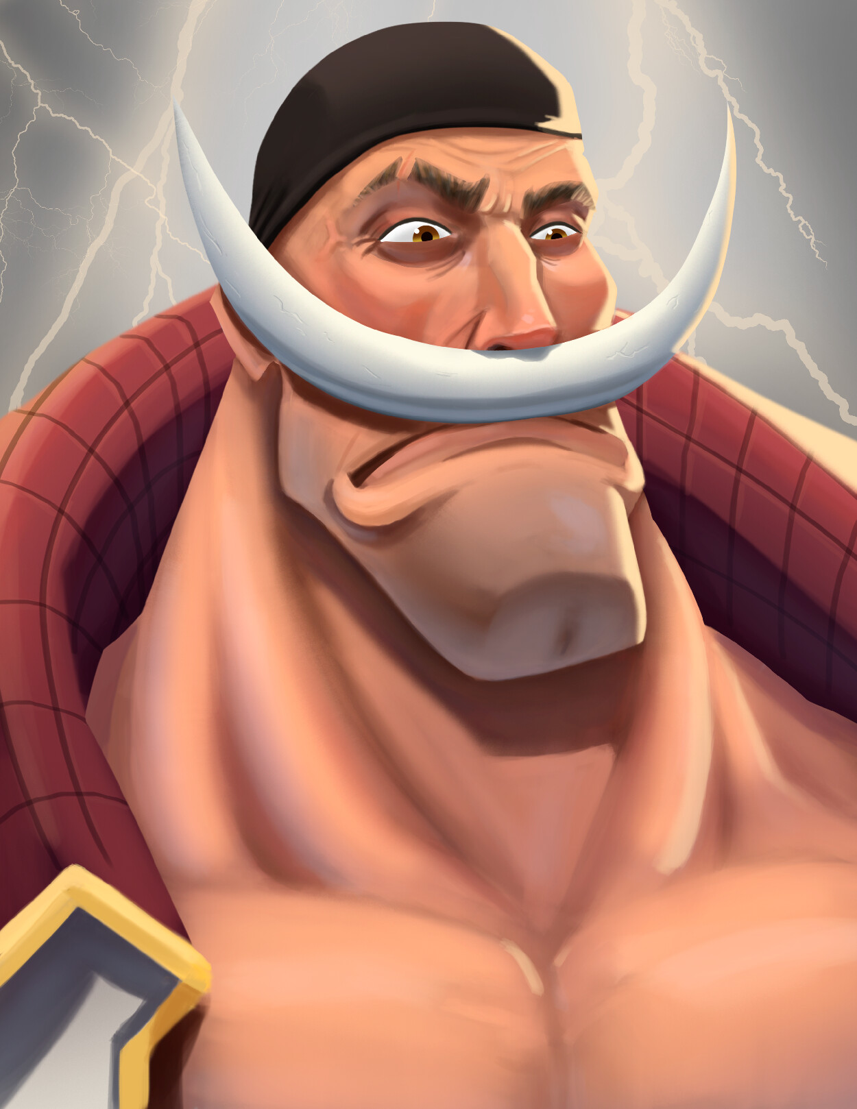 Artstation White Beard Edward Newgate Matheus Correa