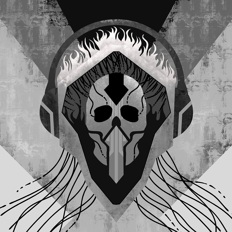 Apashe, Lord of Music - Tarot Card Concept