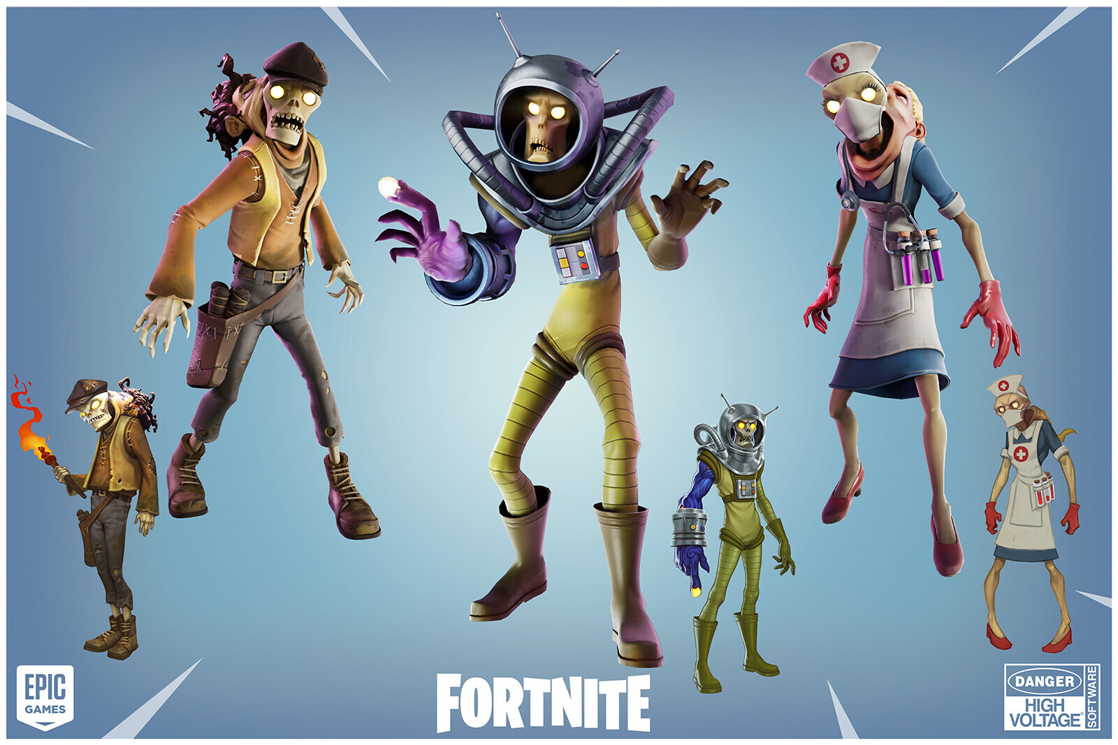 Artstation Fortnite Torch Thrower Husk Danny Benton