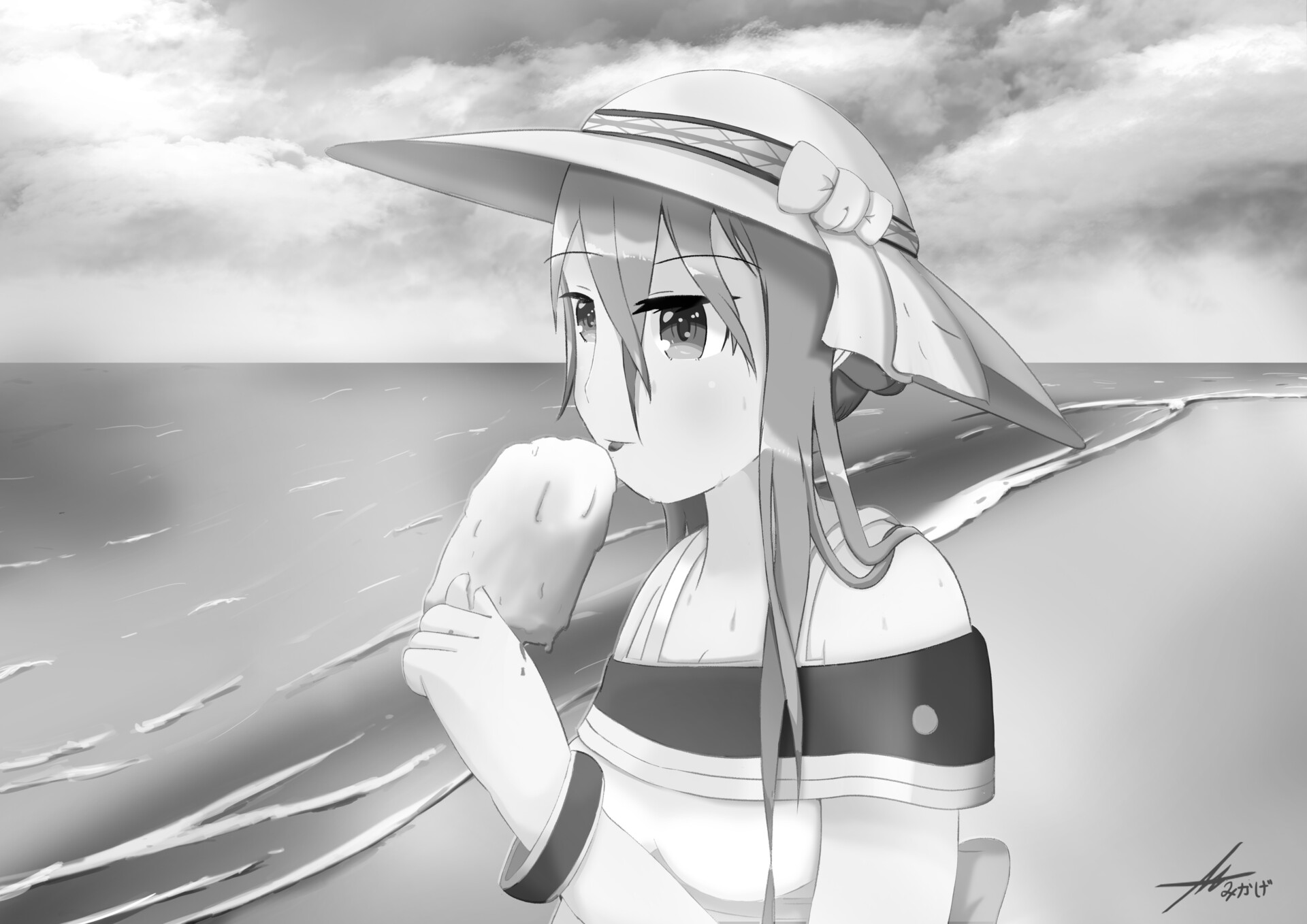 Artstation 静かな 夏美 Shizukana Natsumi Mikage Akechi