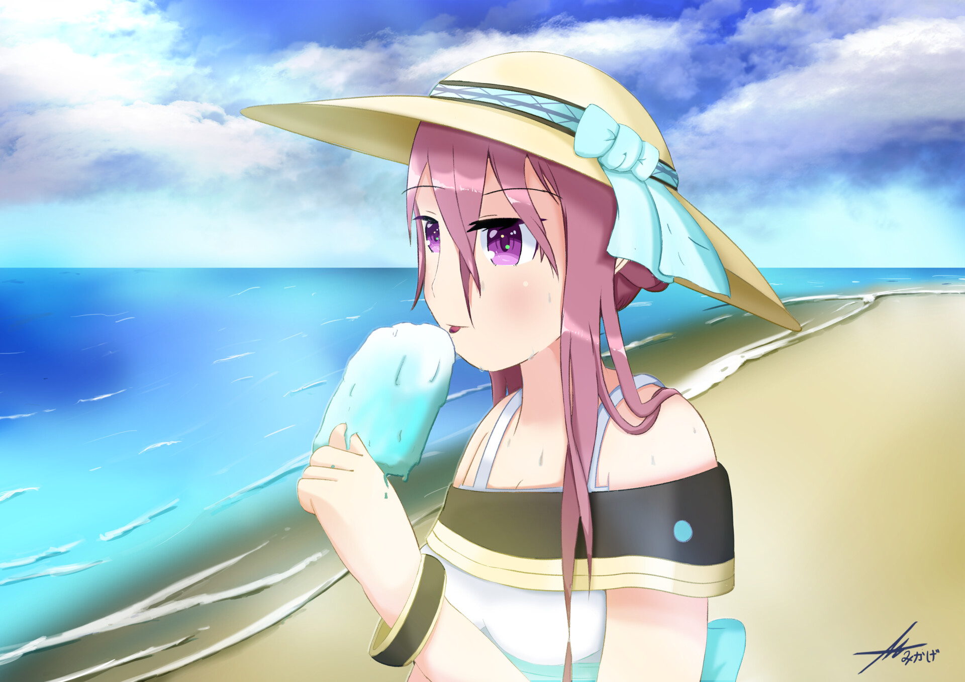 Mikage Akechi 静かな 夏美 Shizukana Natsumi