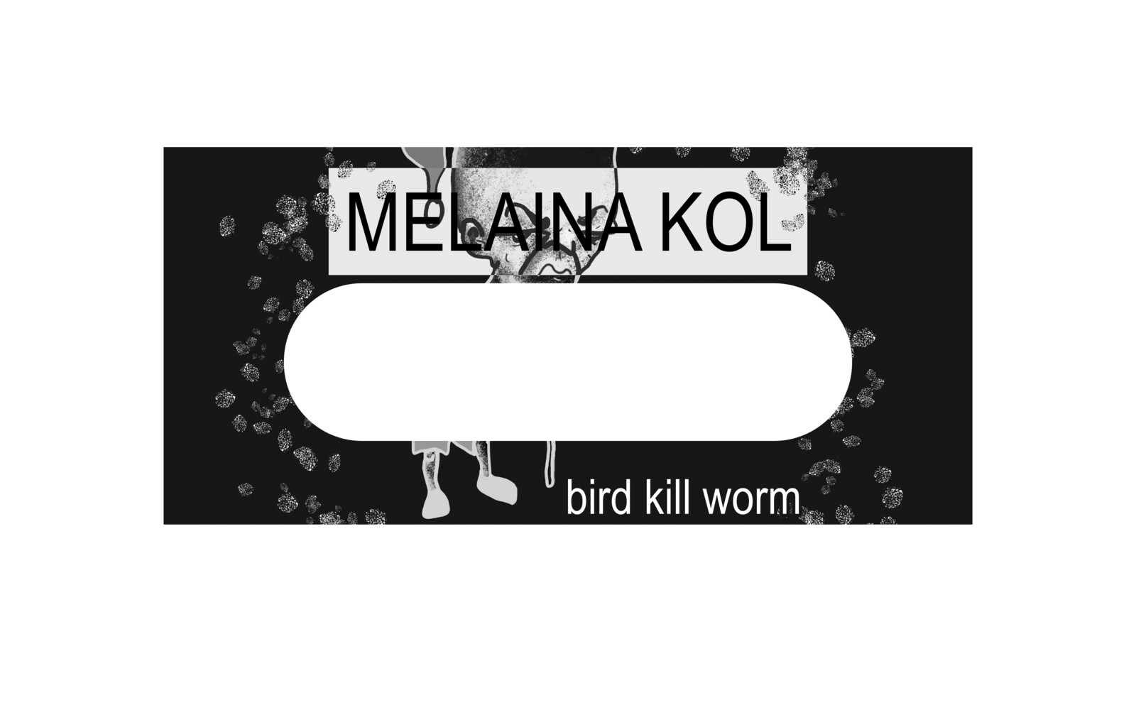 Bird Kill Worm cassette tape stickers