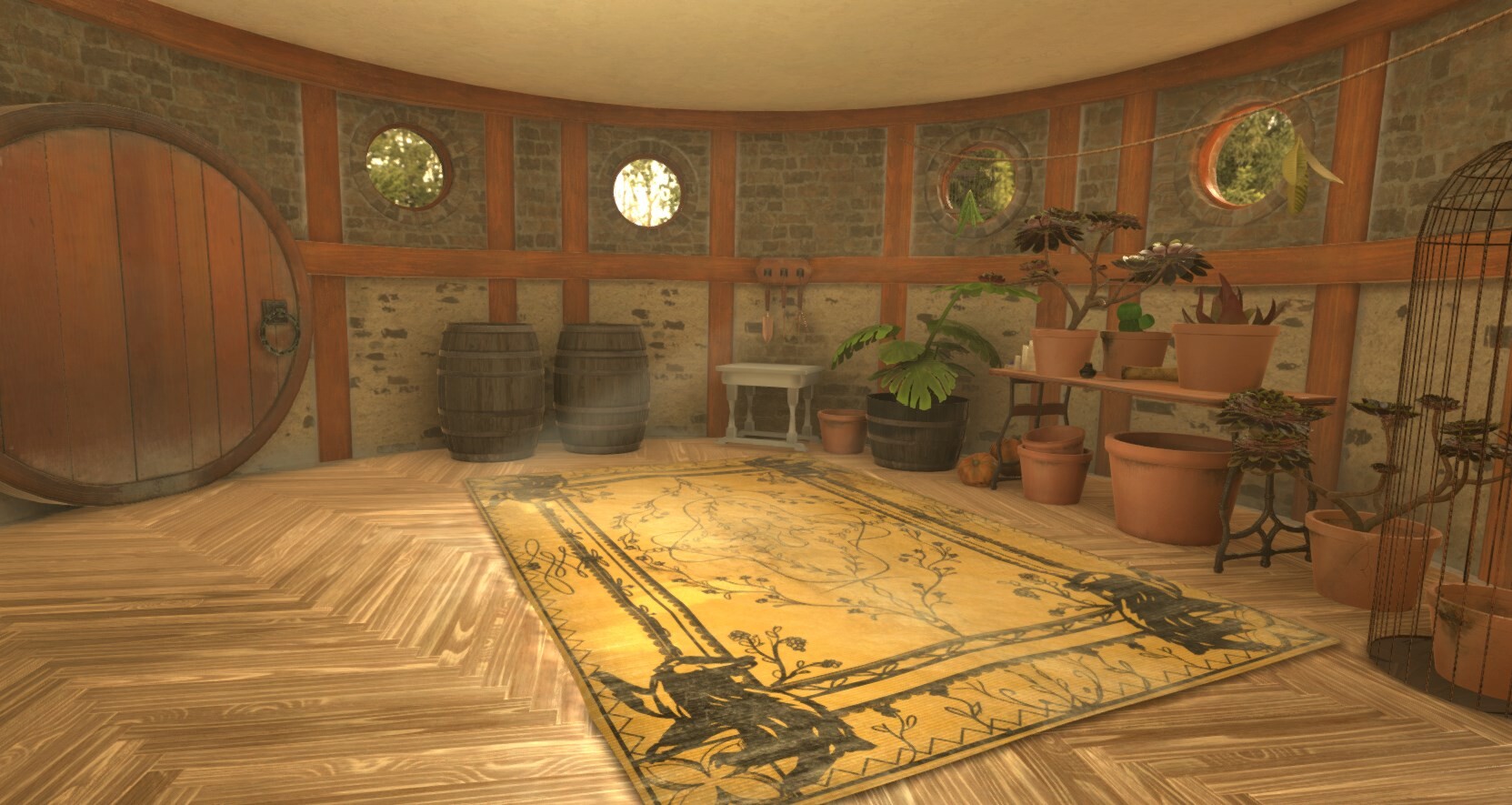 Colin Cody Waters Wip Hufflepuff Common Room Vr