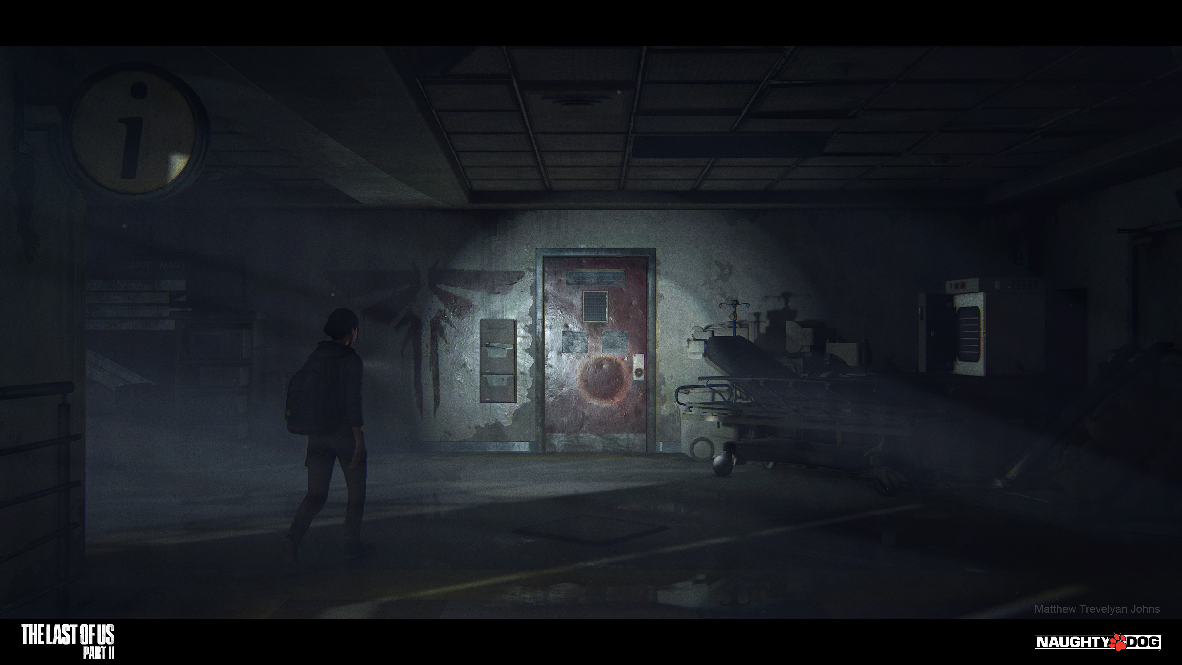 It was a cool moment for me personally to recreate 'the red door' remembering it so well from my own experiences with the first game