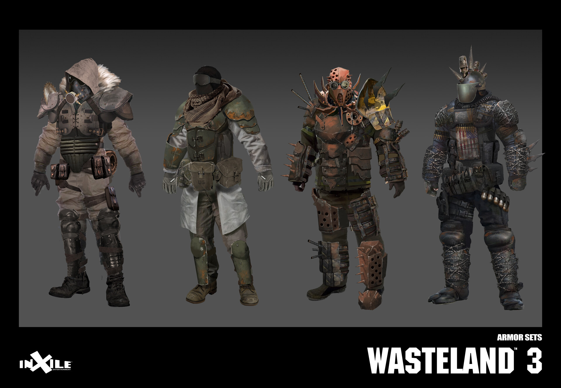 Dan Glasl Wasteland 3 Concept art