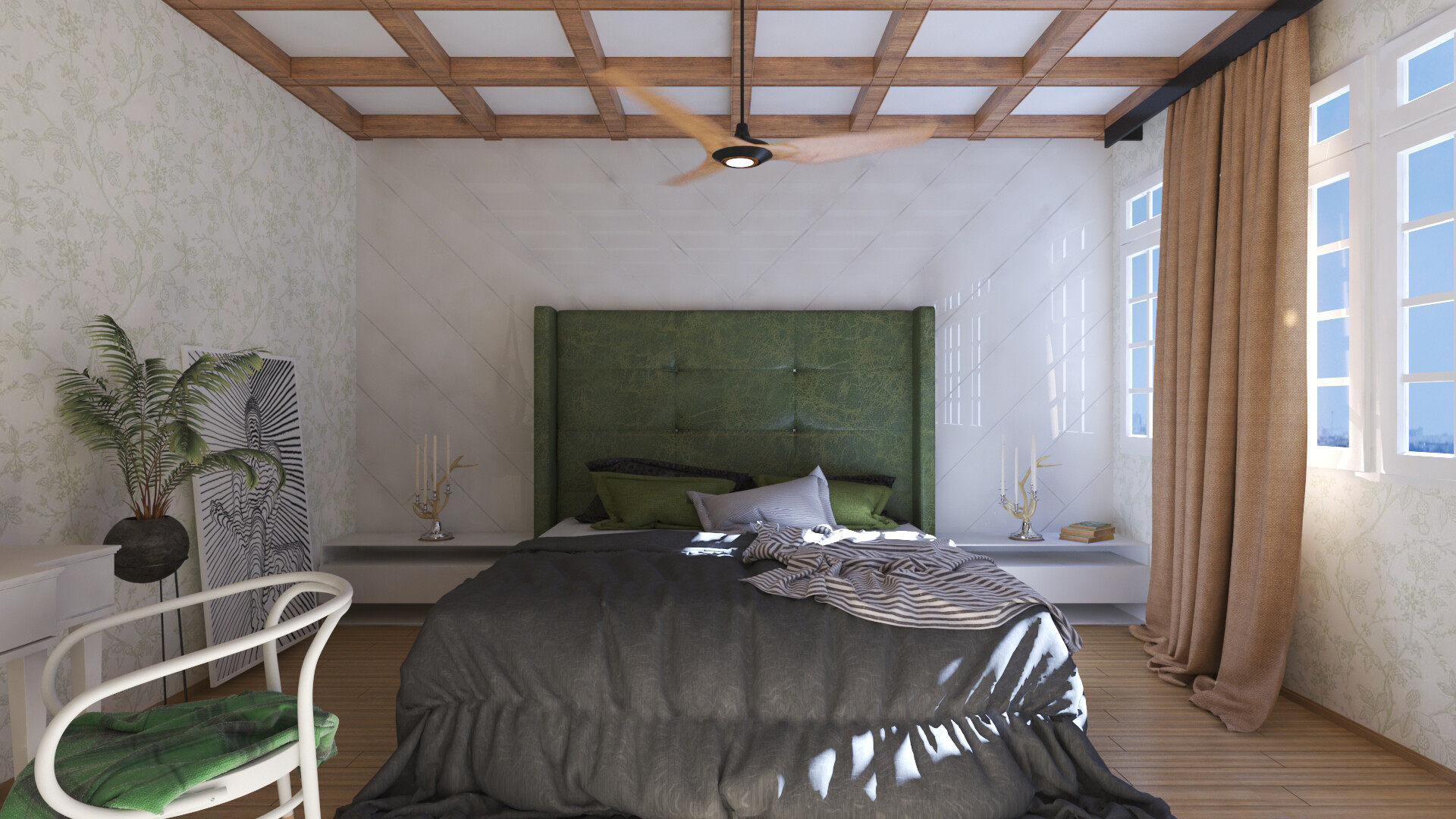 ArtStation Bedroom/ Yatak Odası ( Beykoz ), Alp İhsan Akbulut