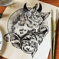 Artstation Neotraditional Swamp Leopard Tattoo Design Tineline Art