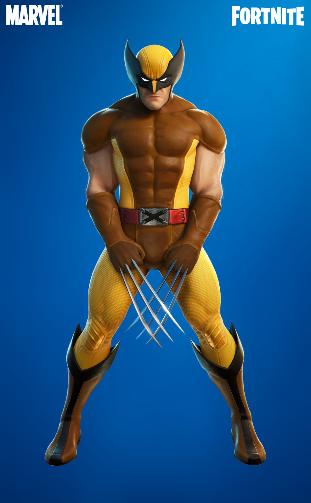 Justin Holt FORTNITE WOLVERINE SKIN (BOTH VARIANTS)