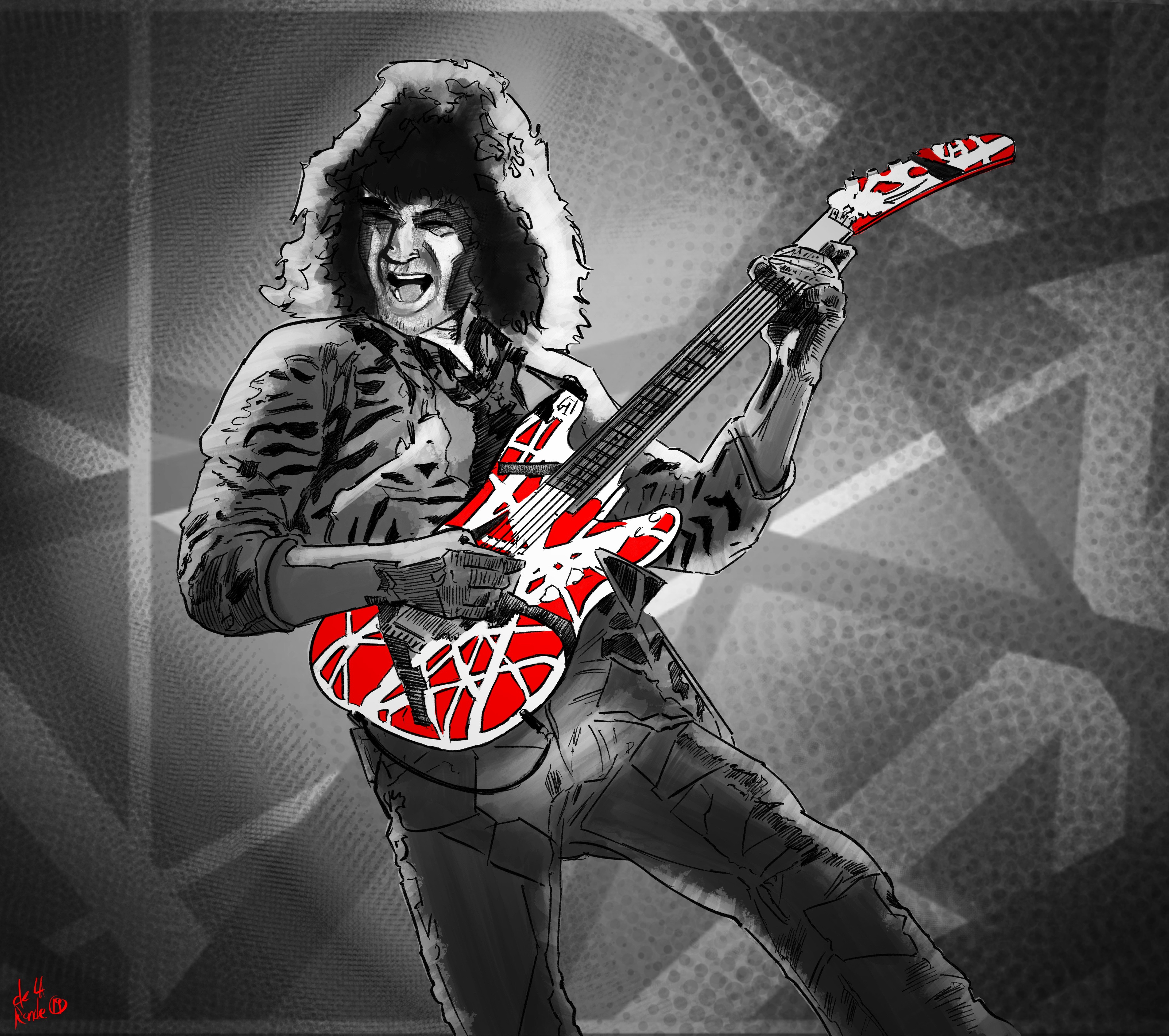 Edward Van Halen
Made in Procreate, on the Ipad Pro.
