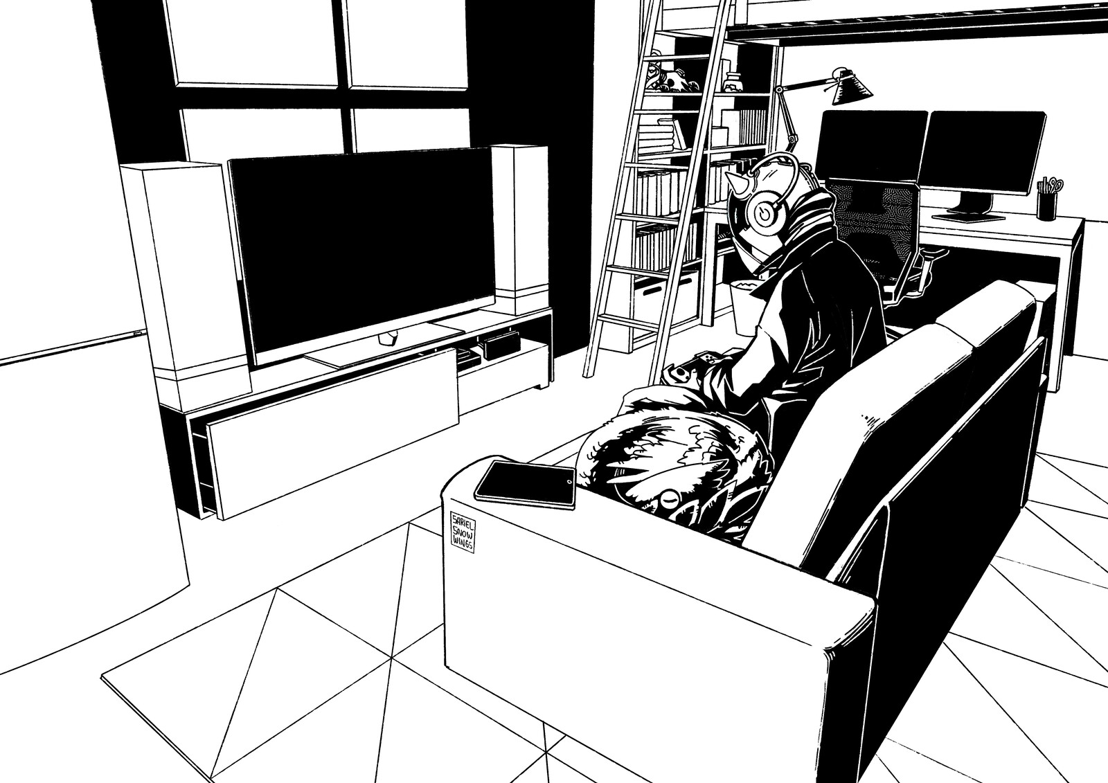 Just the inks! It’s always nice to take a look at them alone