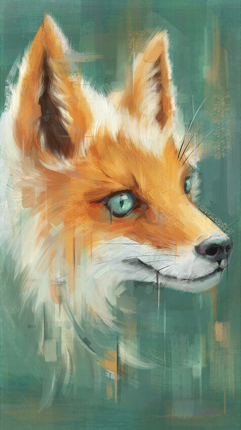 Artstation - Fox Portrait