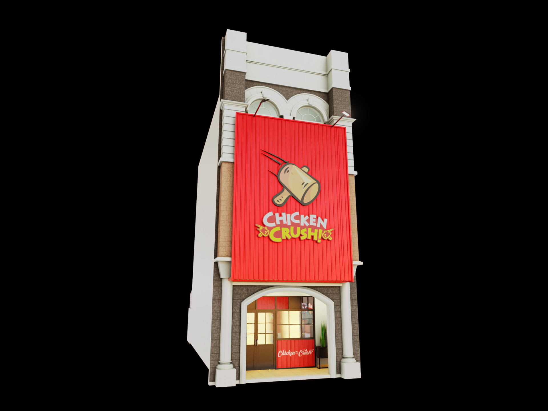 Fahmi Shiddiq Chicken Crush Interior