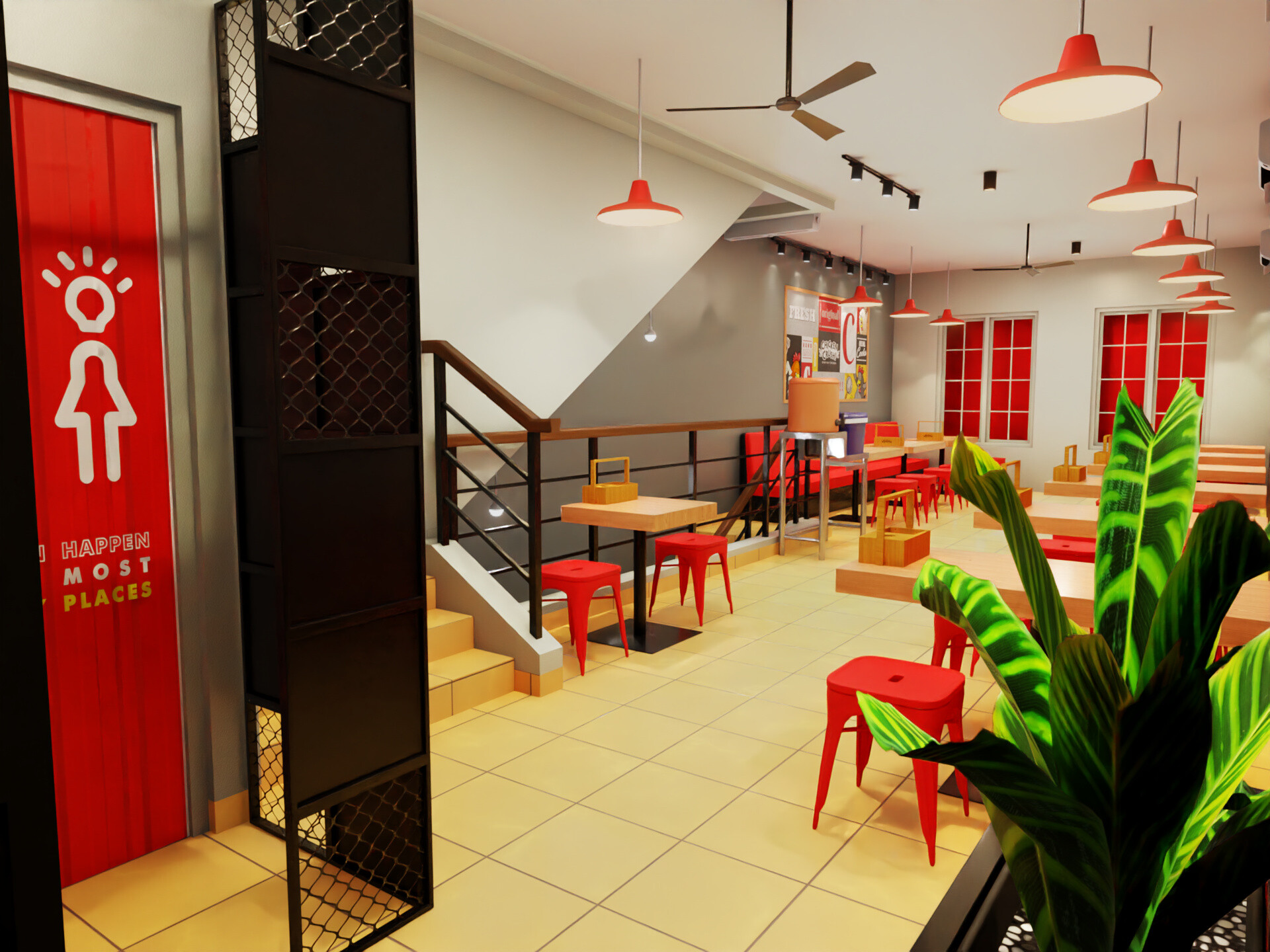 Fahmi Shiddiq Chicken Crush Interior