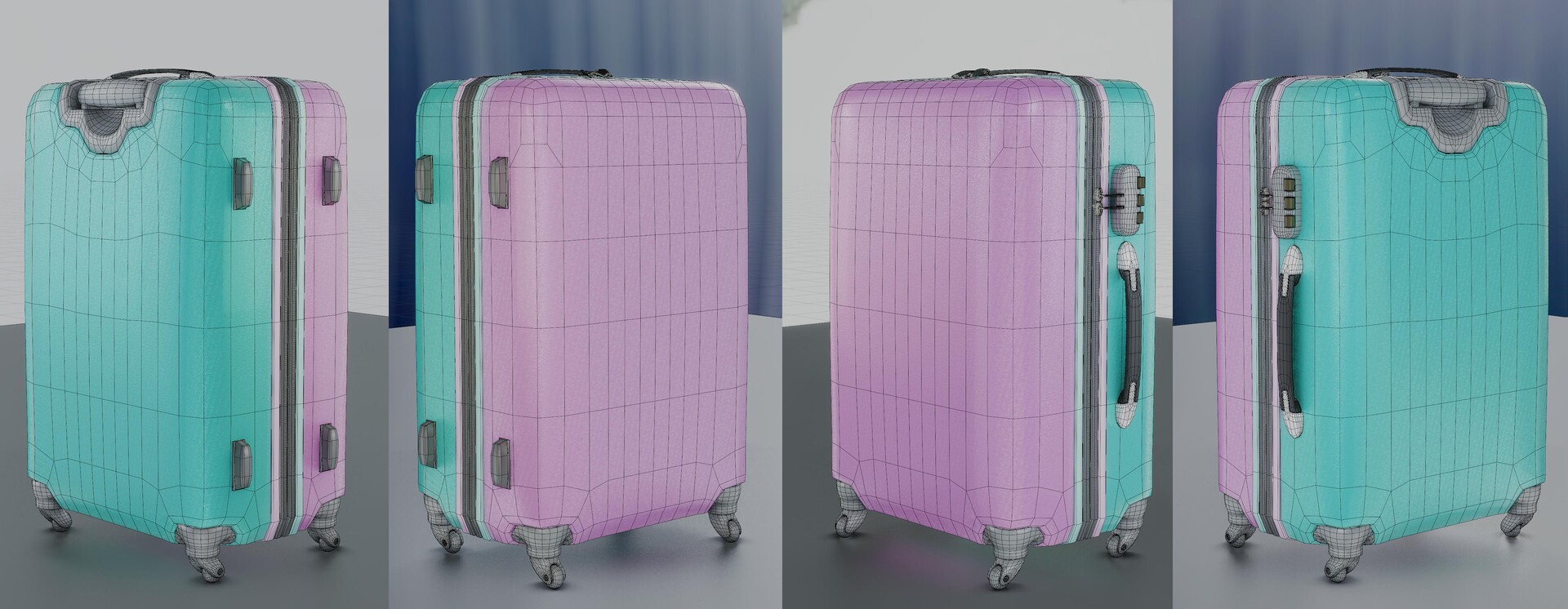 ArtStation Suitcase Props