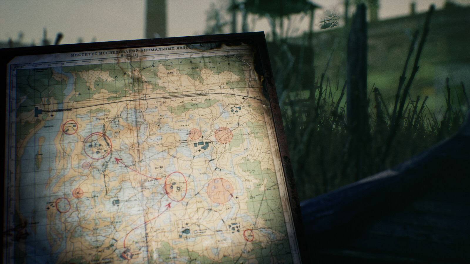 Stalker exclusion zone карта