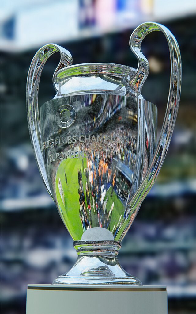 Artstation Uefa Champions League Cup Samih El Sakhawi