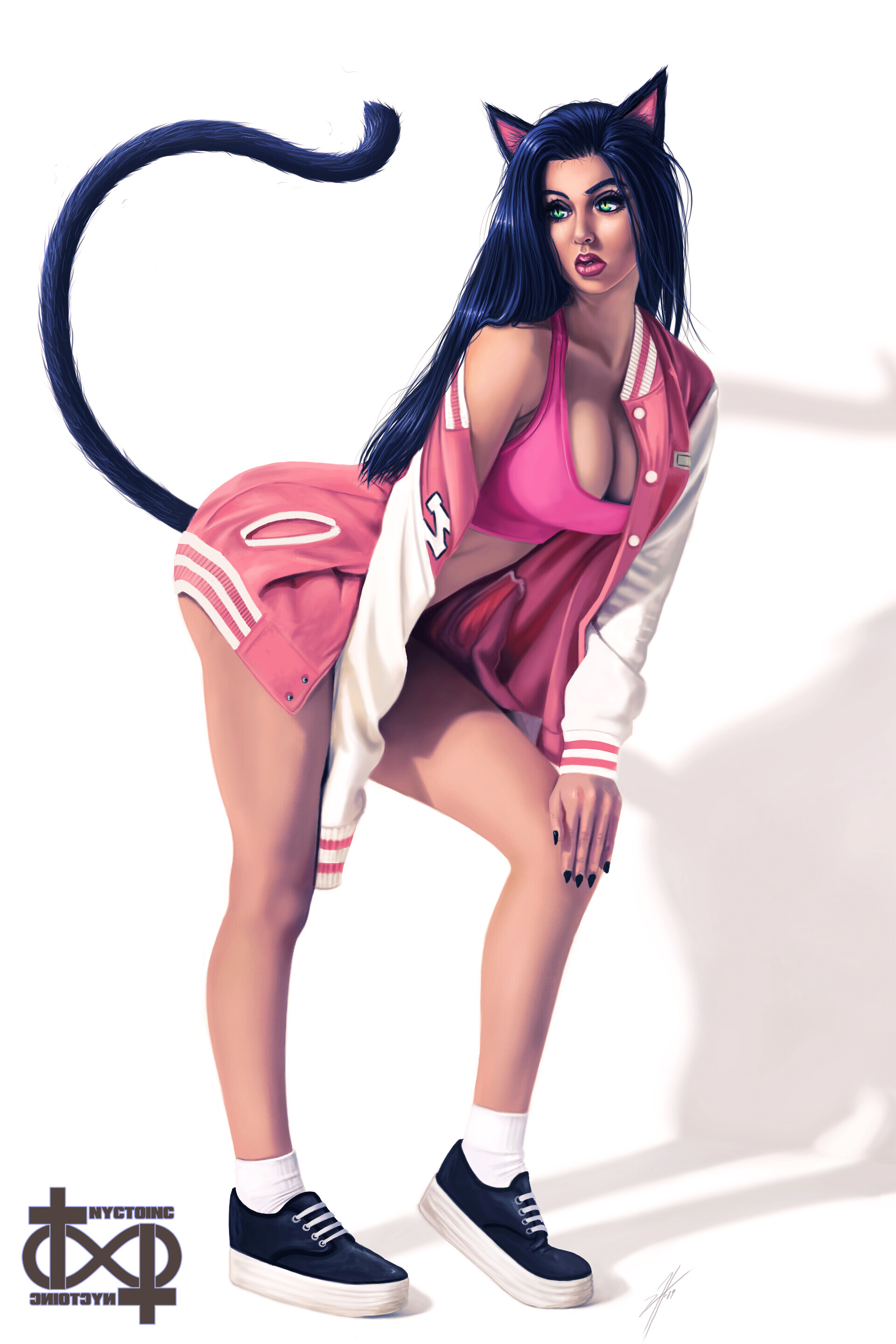 Artstation Sexy Neko Cat Girl