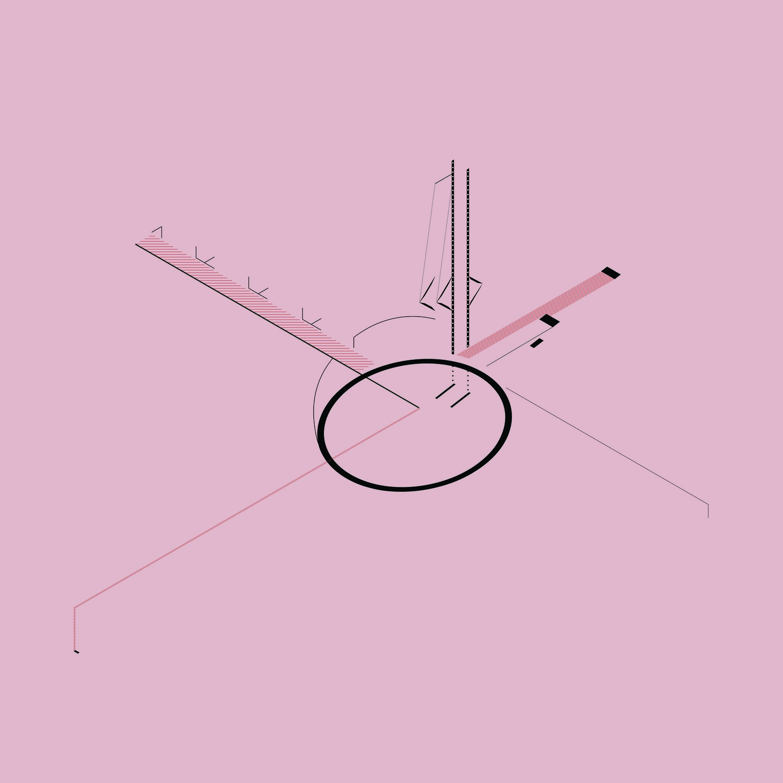 Concept Drawing - Architectural Diagrammatic 