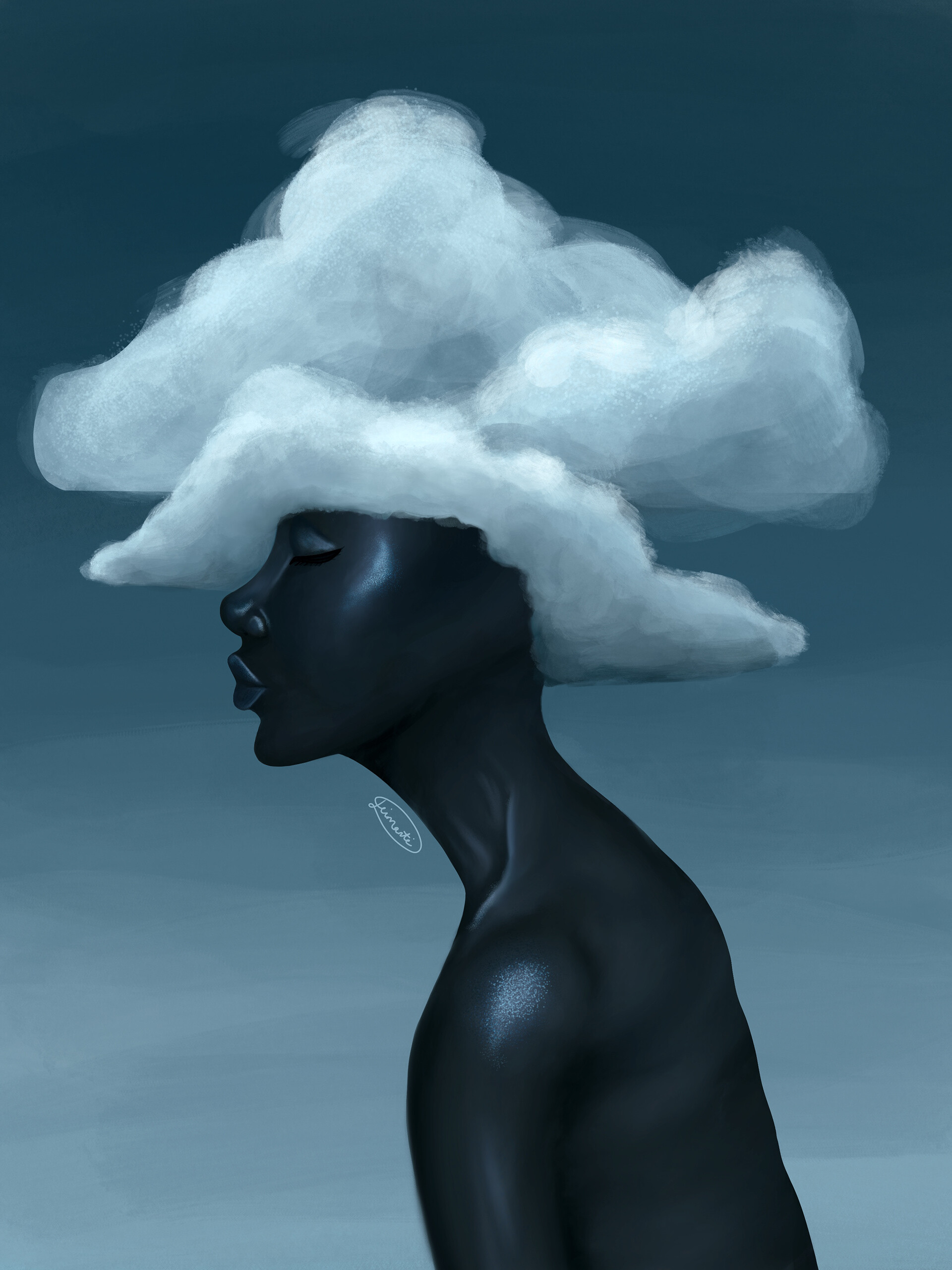 Artstation Head In The Clouds Deimante Mickute