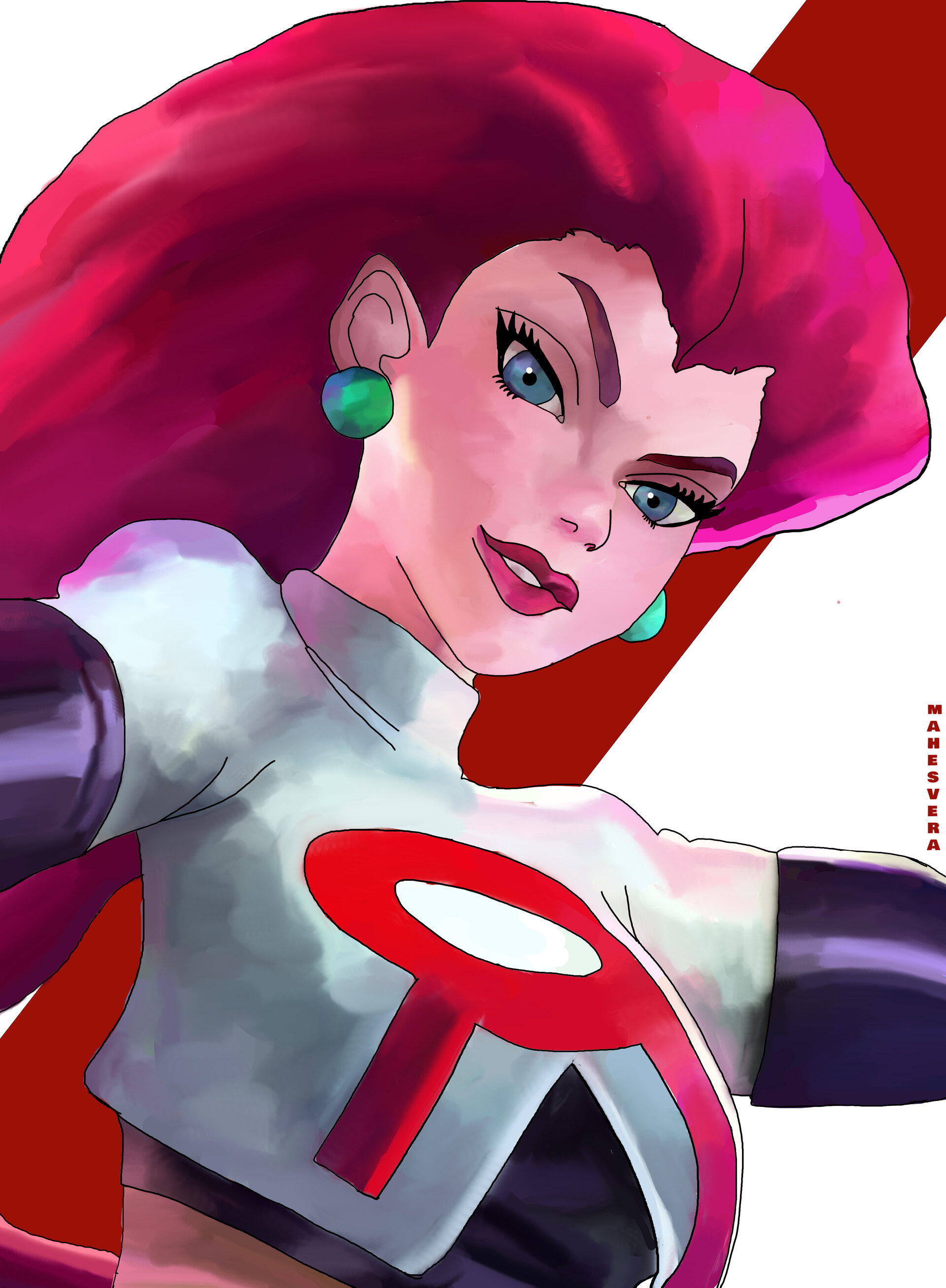 ArtStation Pokemon Jessie Jay