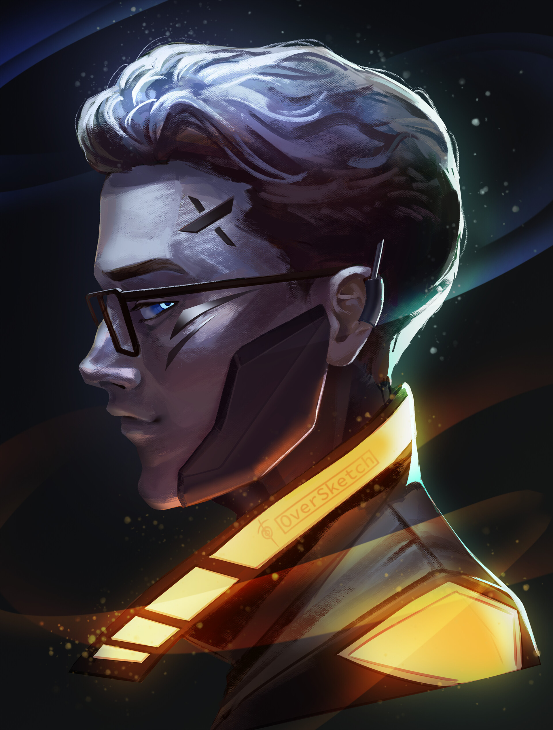 ArtStation - Cyberpunk Portrait