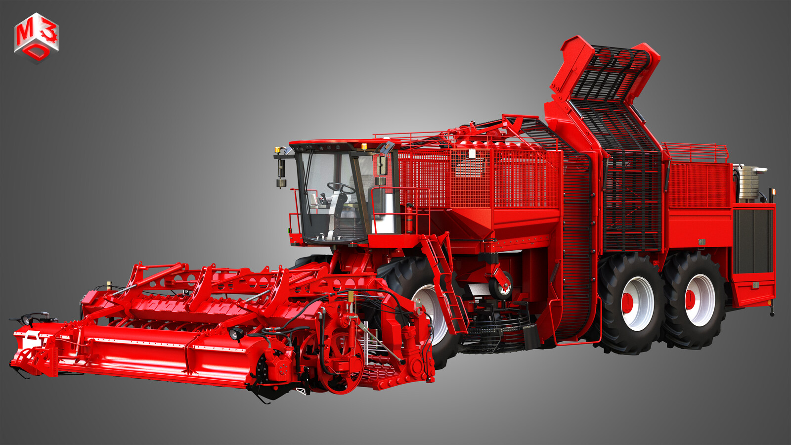 Terra Dos T4 Sugar Beet Harvester 3D model