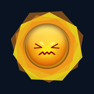 Sun  game over 
death animation