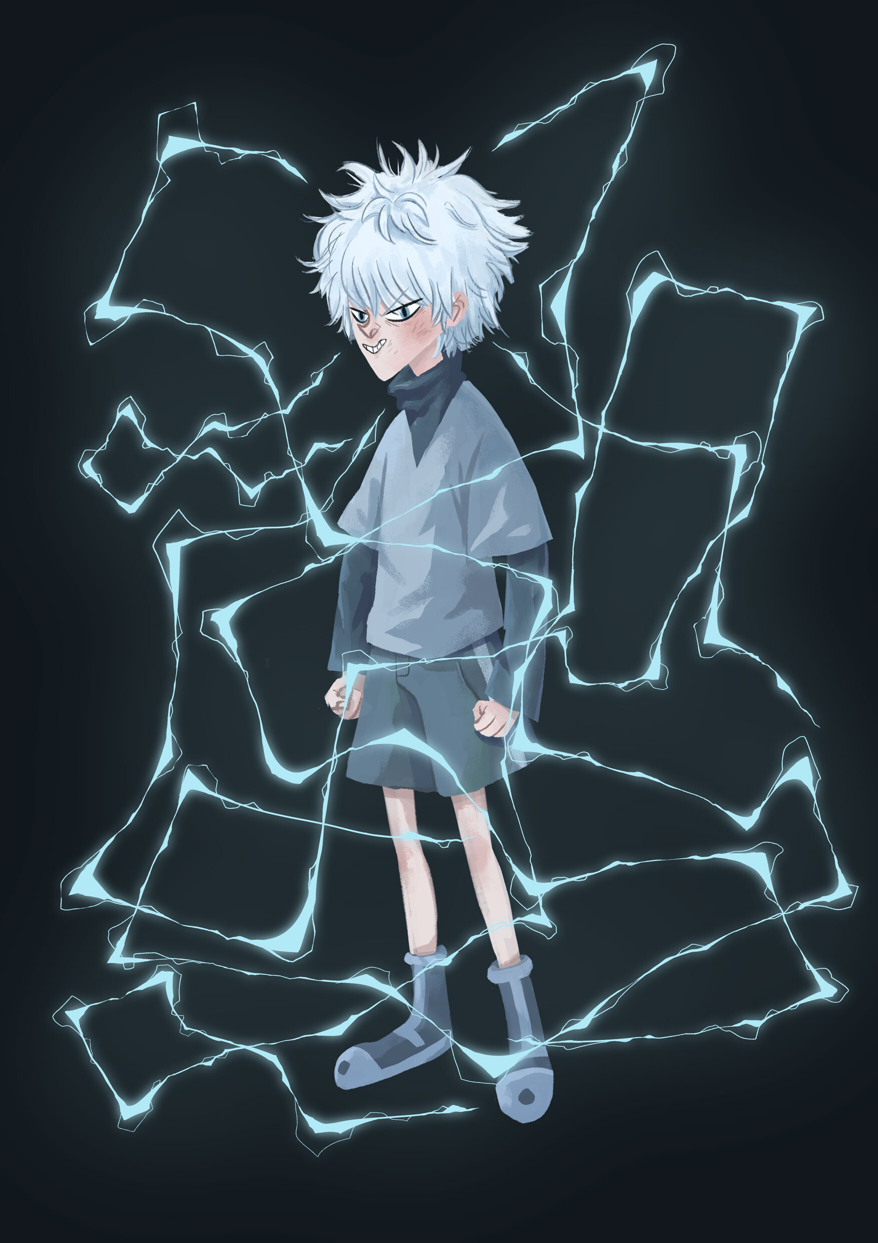 Killua Fanart Gon Killua Fanart Hunter X Hunter Malika Ghale Fanart Of Killua And Gon Hunter X Hunter killua and gon hunter x hunter