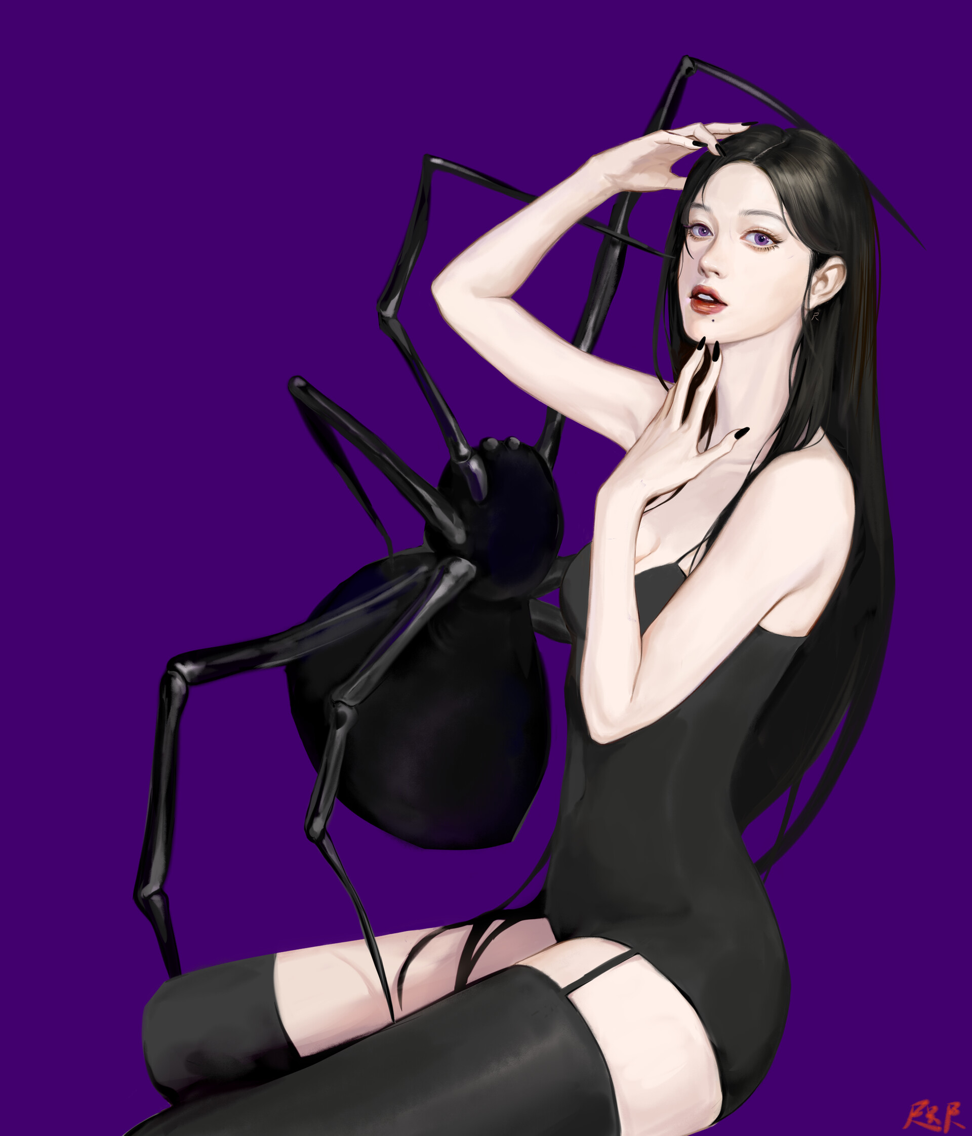 咫尺 蜘蛛女 咫尺 蜘蛛女
