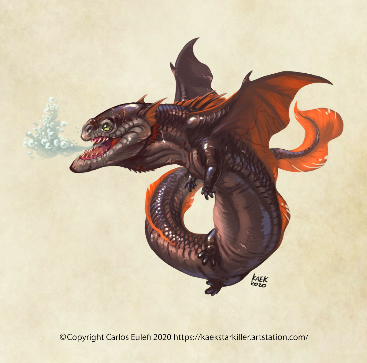001.-Aquatic Dragon
