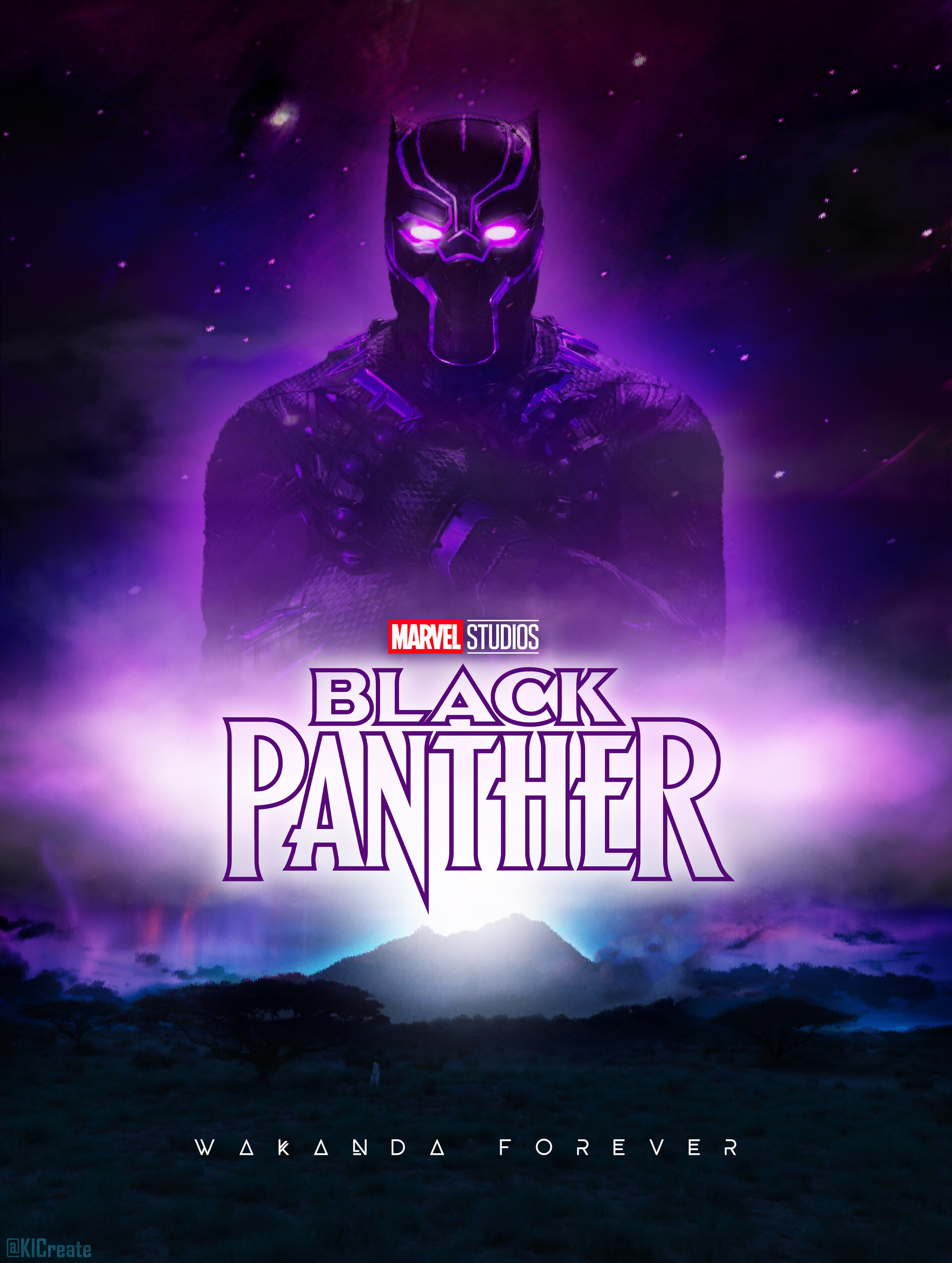 ArtStation - Black Panther Tribute (KICreate)