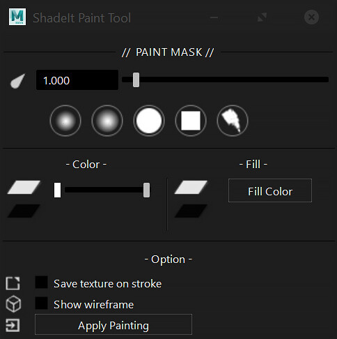 Paint Mask Tool