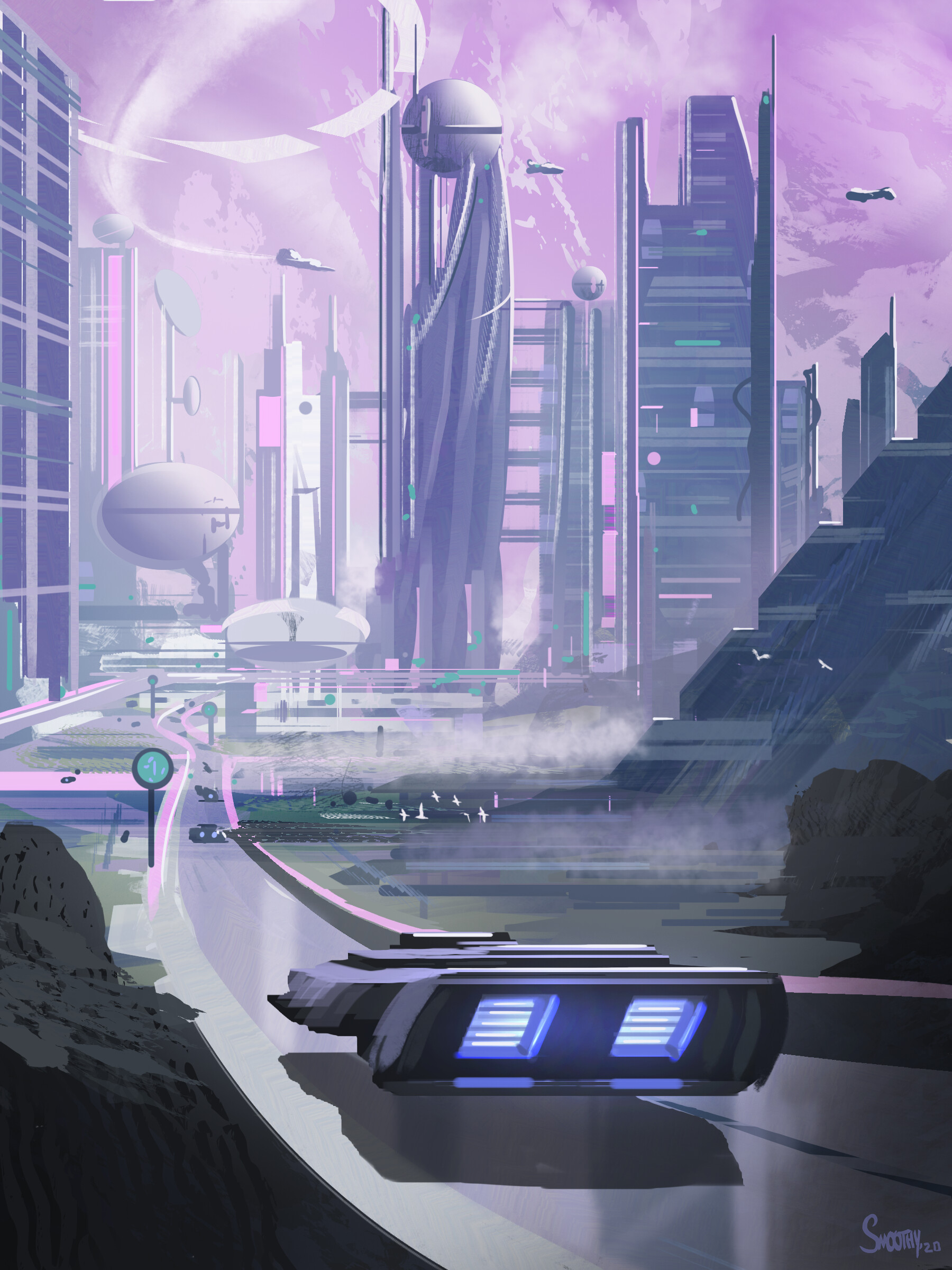 ArtStation - Cyber City