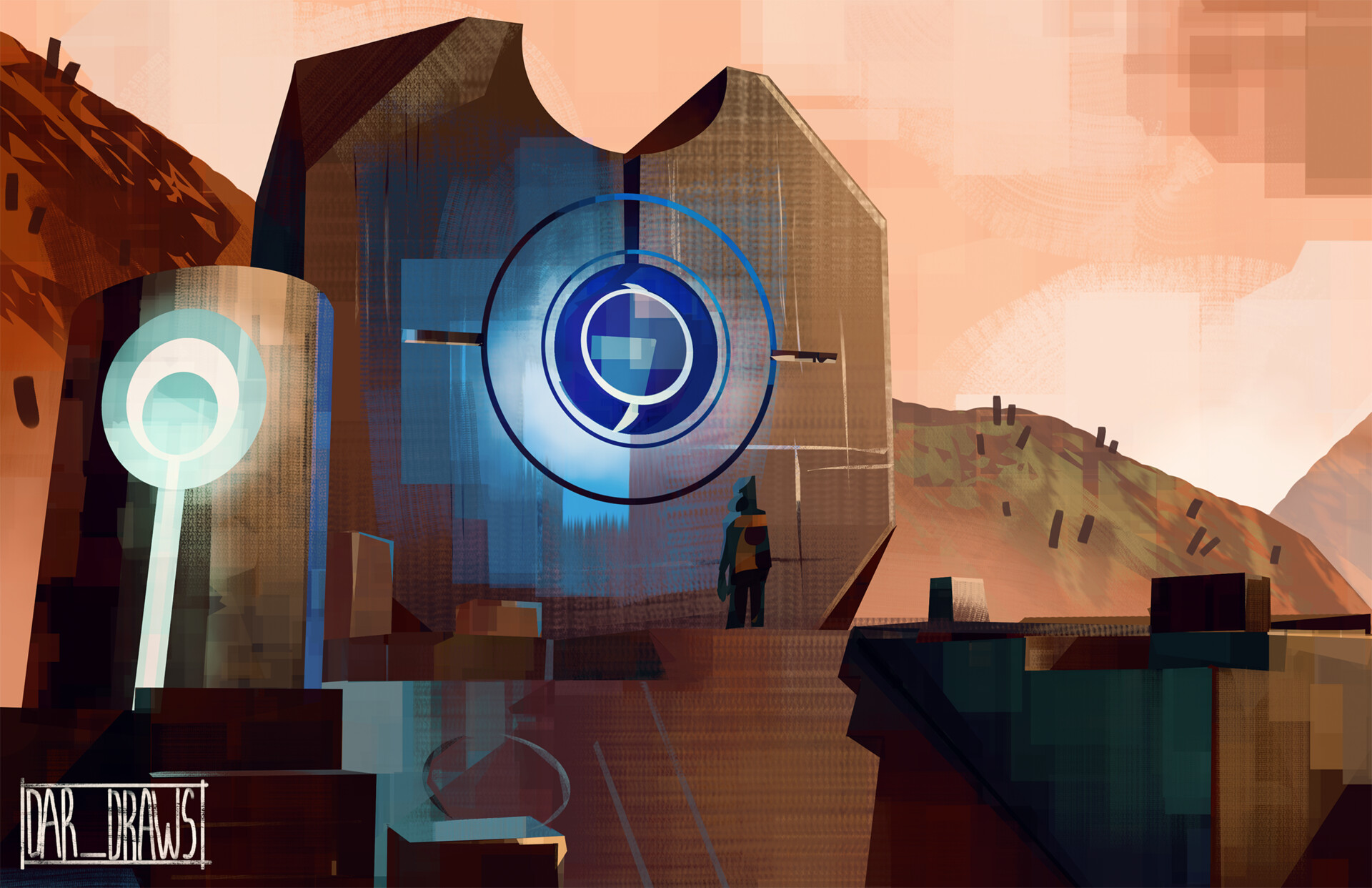 ArtStation No Man's Sky Monolith