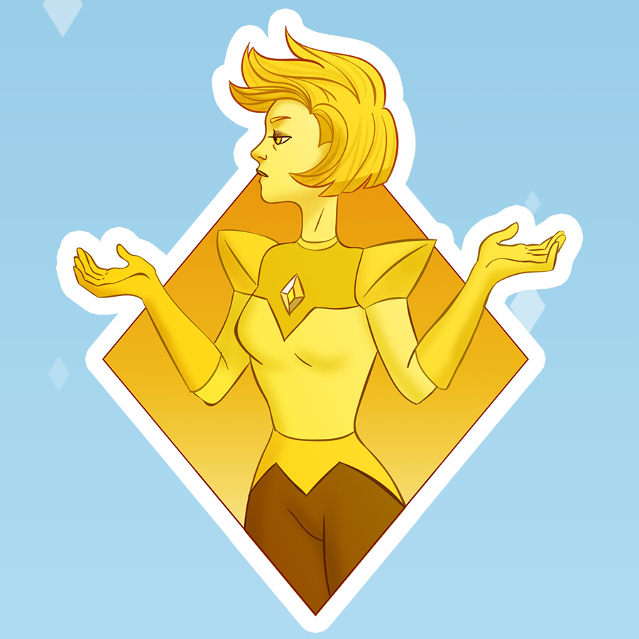 Steven Universe CHARACTERS  Steven universe stickers, Yellow diamond steven  universe, Steven universe characters