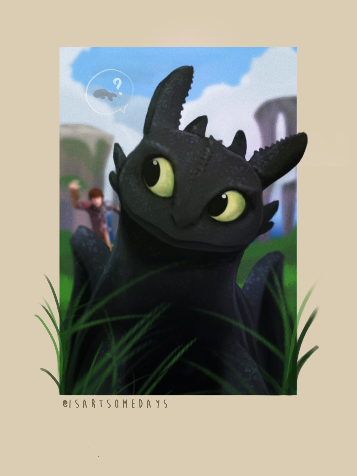 ArtStation - Toothless