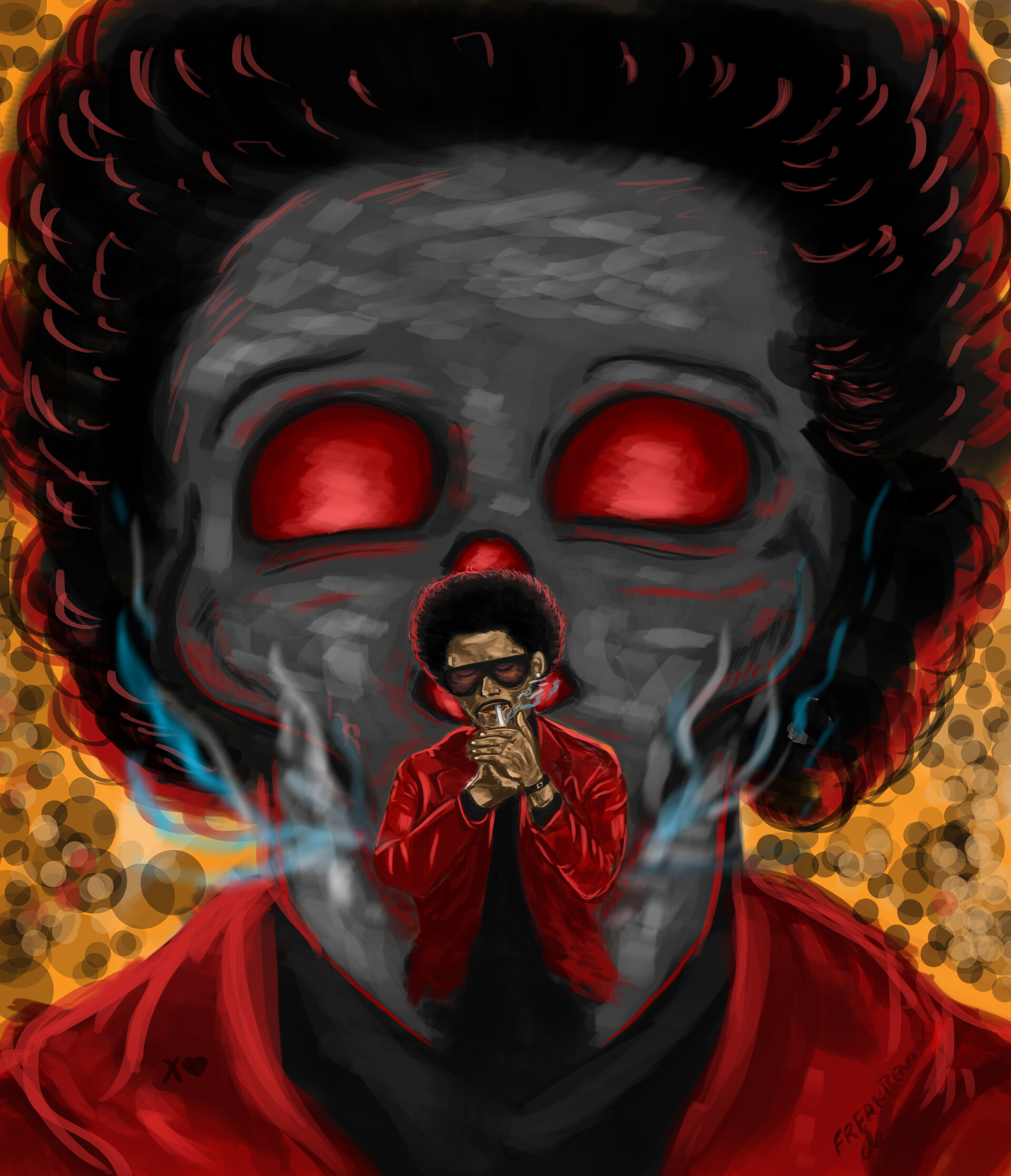 ArtStation After Hours The Weeknd artstation-after-hours-the-weeknd
