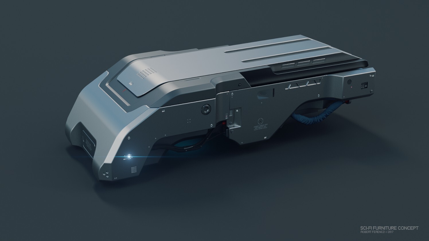 ArtStation Scifi Furniture Concept