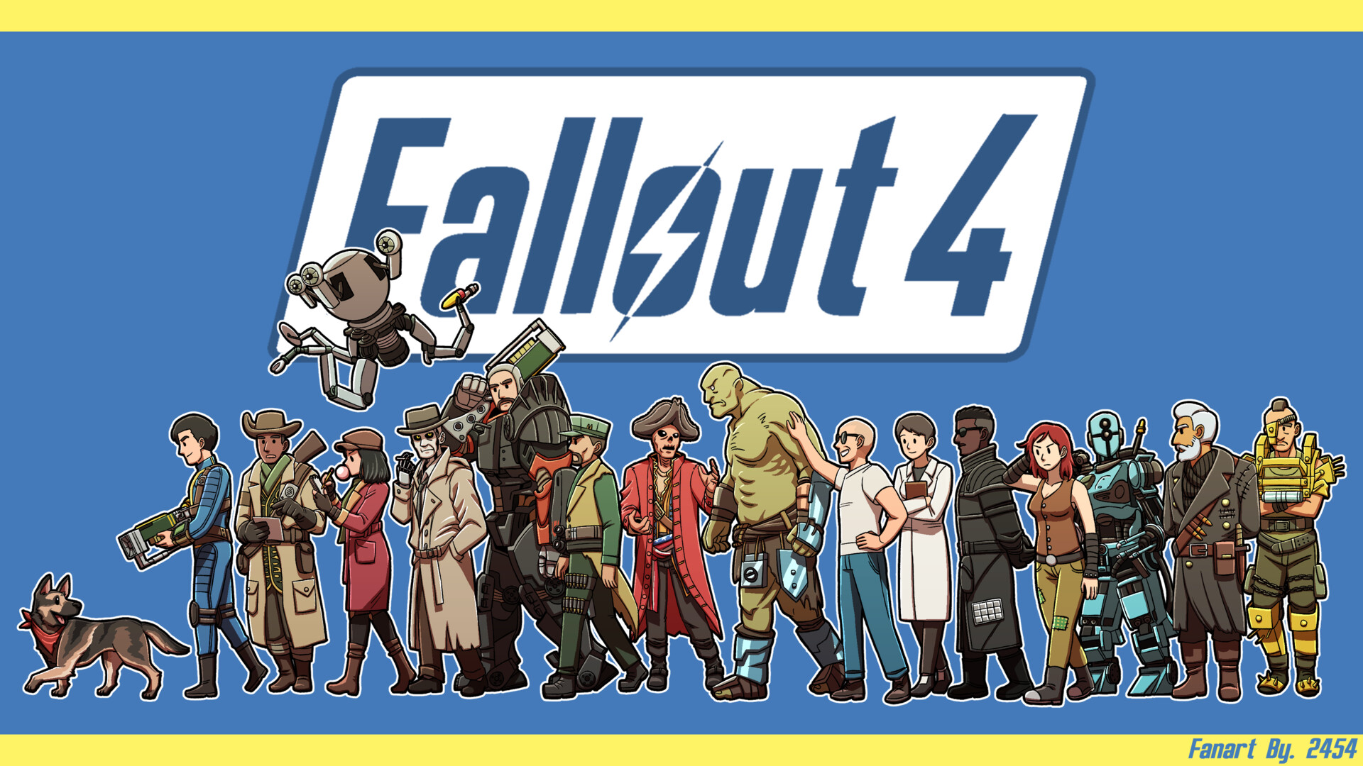 Isa Osa - Fallout 4 Wallpaper
