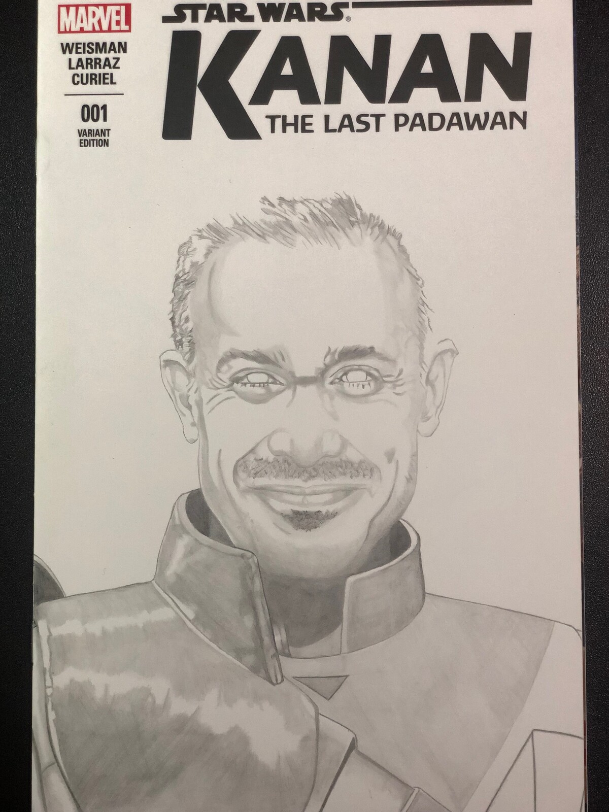 Comic cover art Freddie Prince Jr as Kanan 