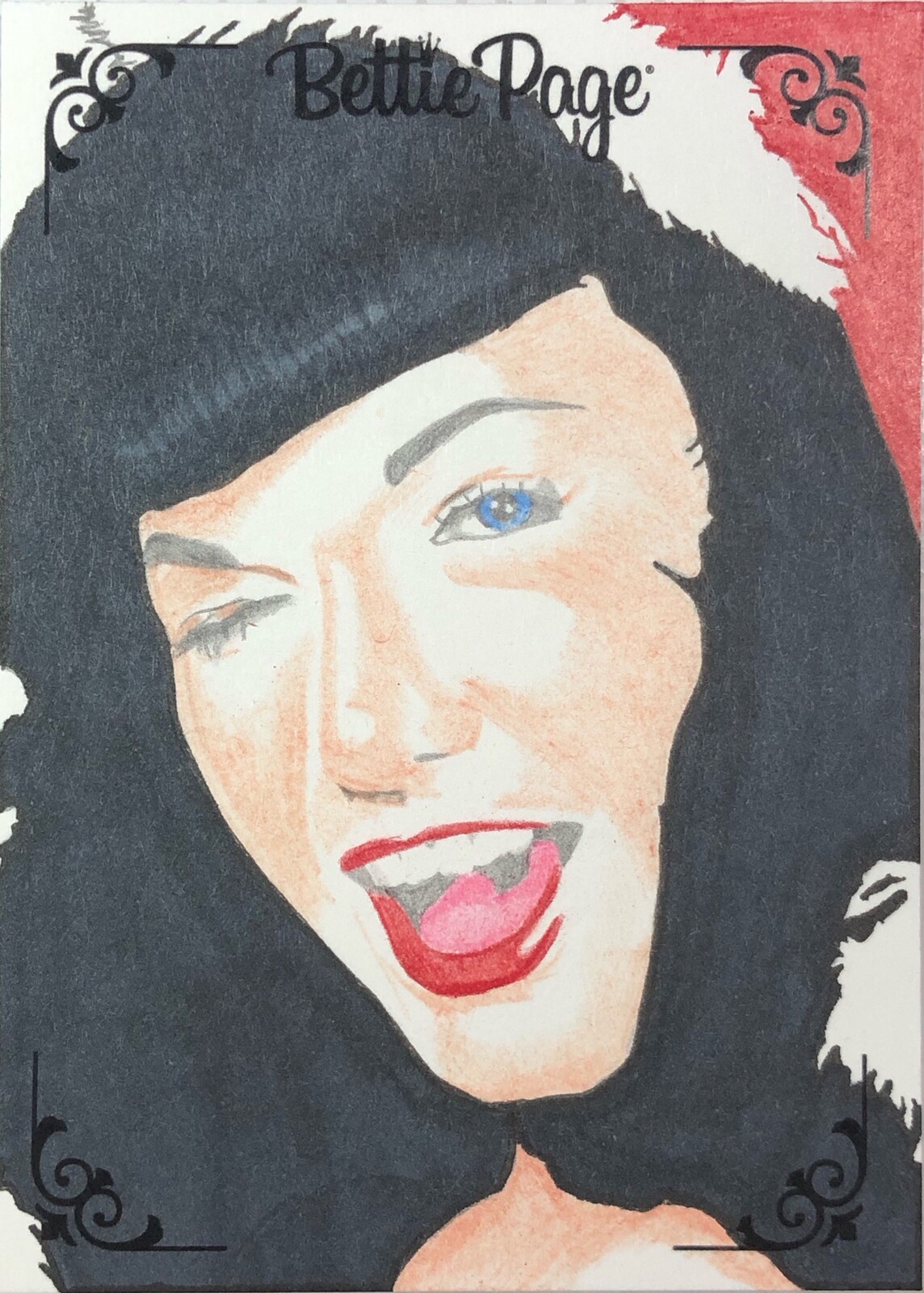 Dynamite Entertainment Officially licensed Bettie Page trading cards