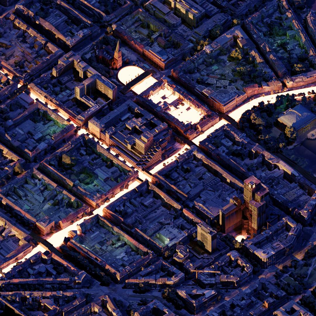  Foto zu ArtStation - Düssseldorf 2045 