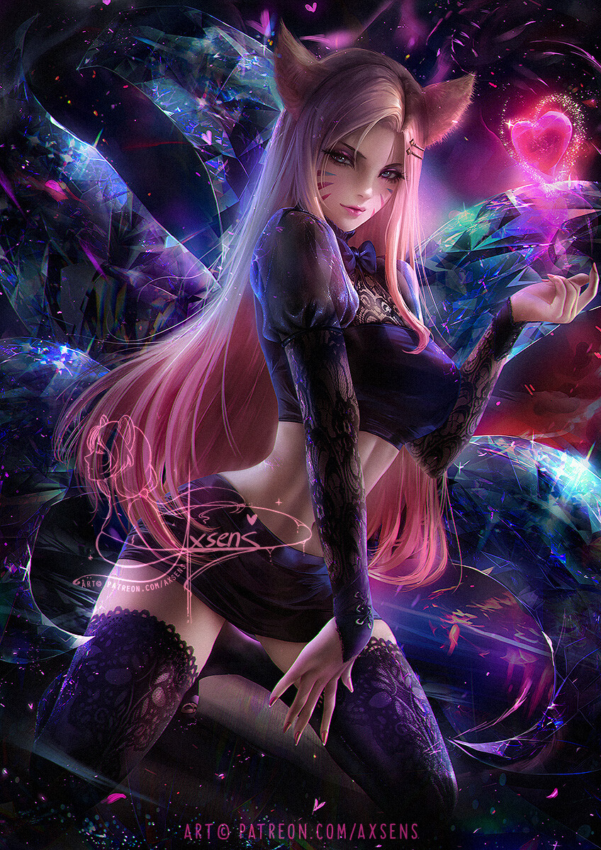 Artstation Kda Baddest Ahri Axsens Kda ahri is one of ahri's 13 skins (14 including classic). artstation kda baddest ahri axsens