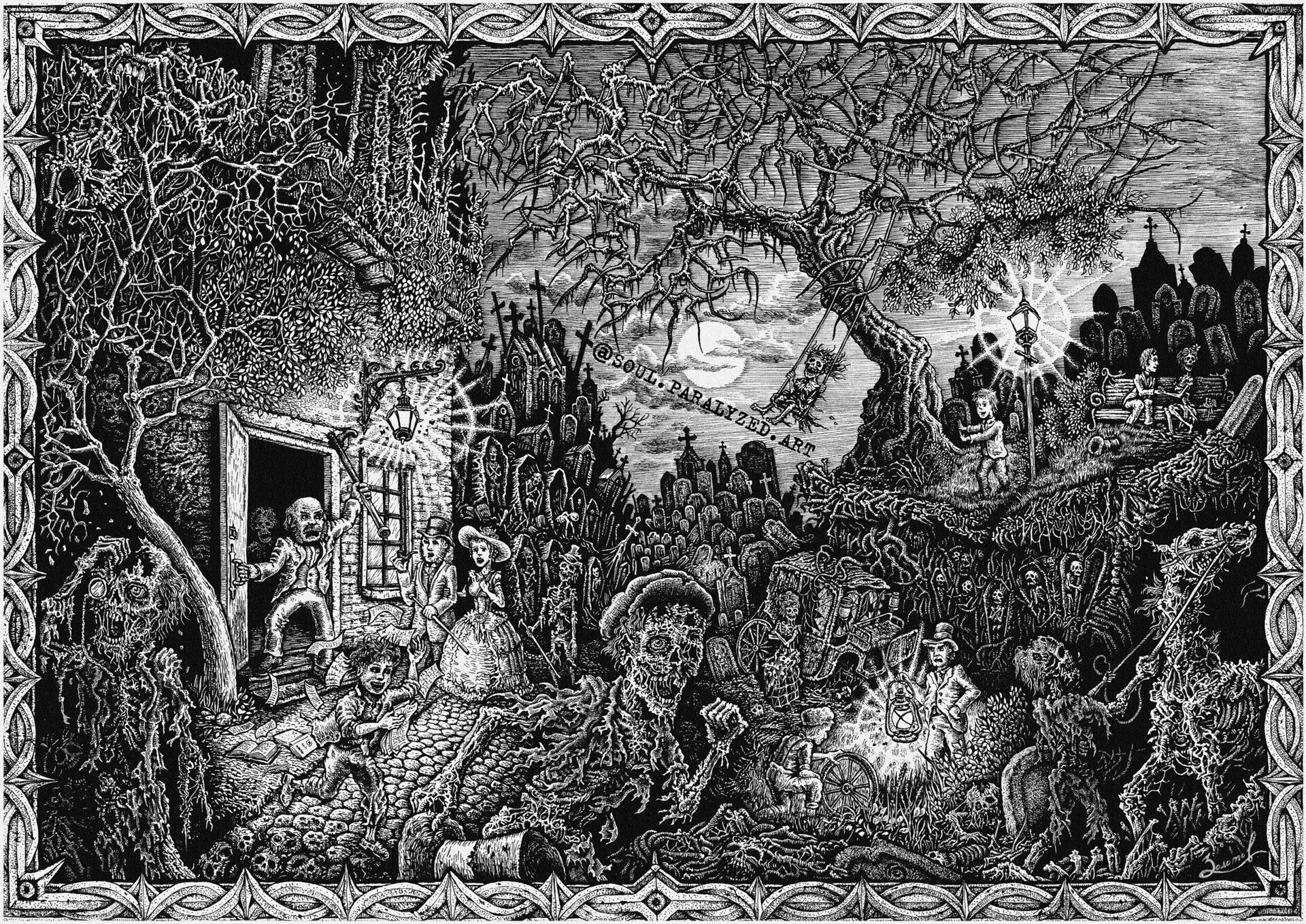 Artstation Life S Light Death S Dark Sergei Zolotov