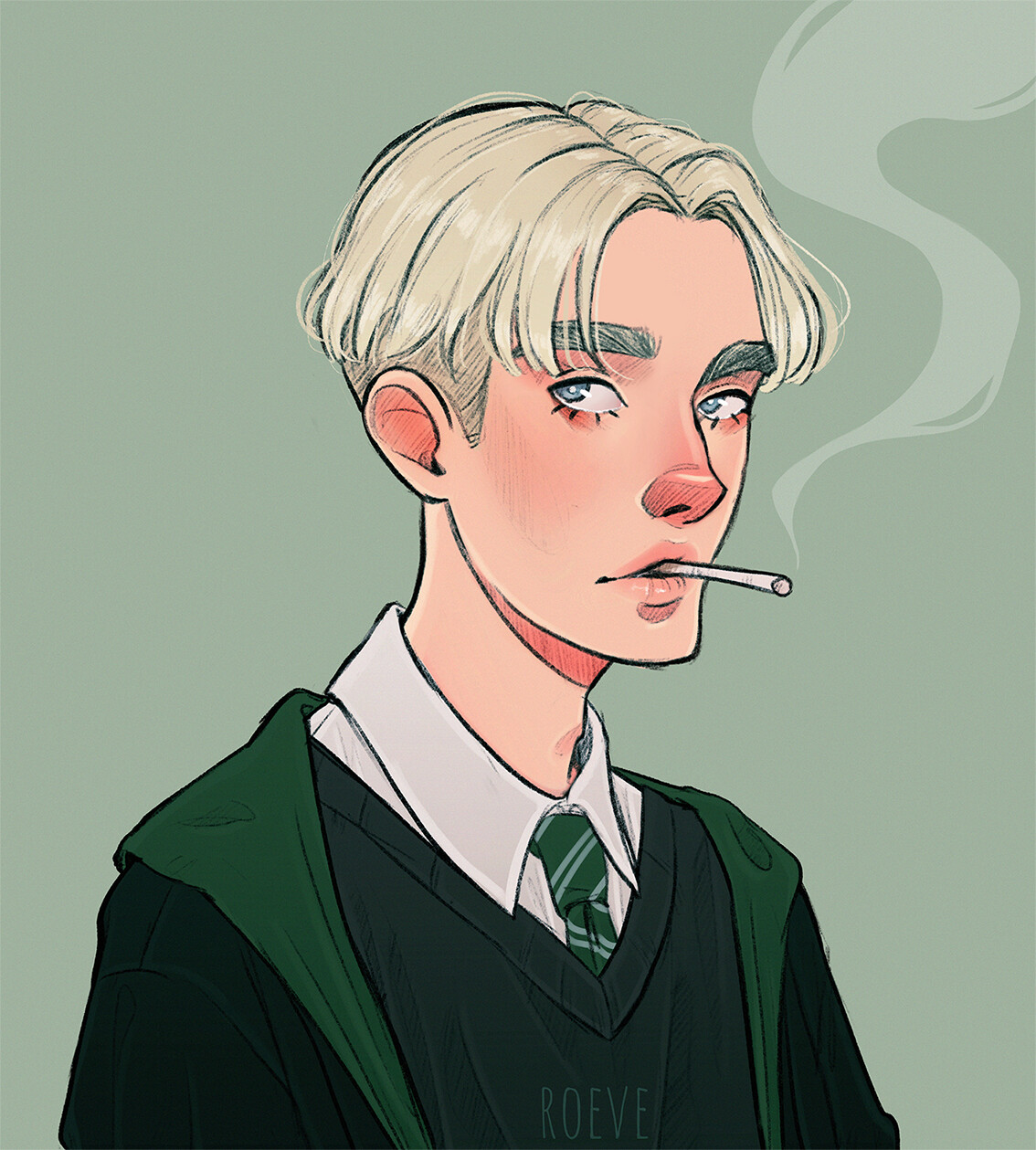 Justyna Głębocka (Roeve) - Draco Malfoy, image size:1134x1259