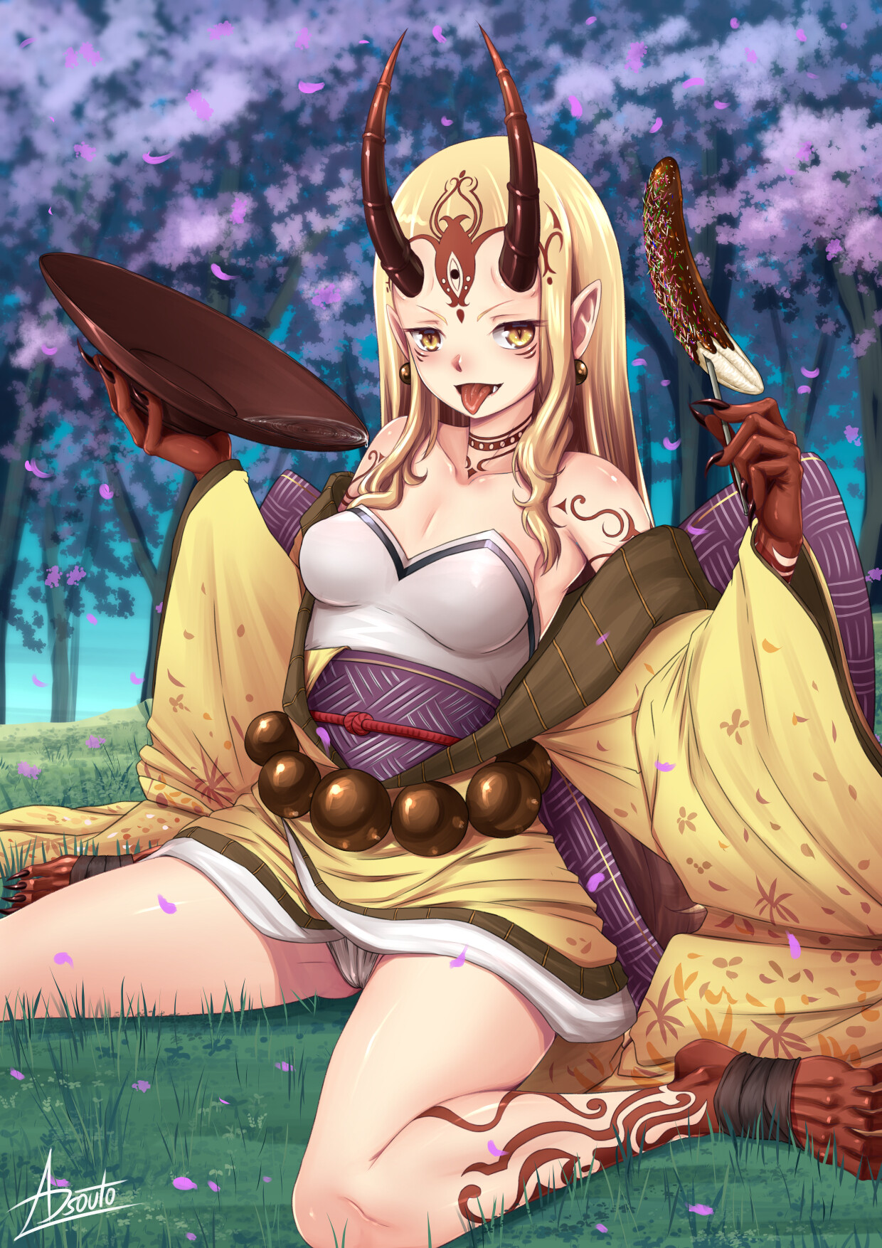 Artstation Ibaraki Douji Fgo Alexander Souto For 4 ★ , see ibaraki doji (lancer). artstation ibaraki douji fgo