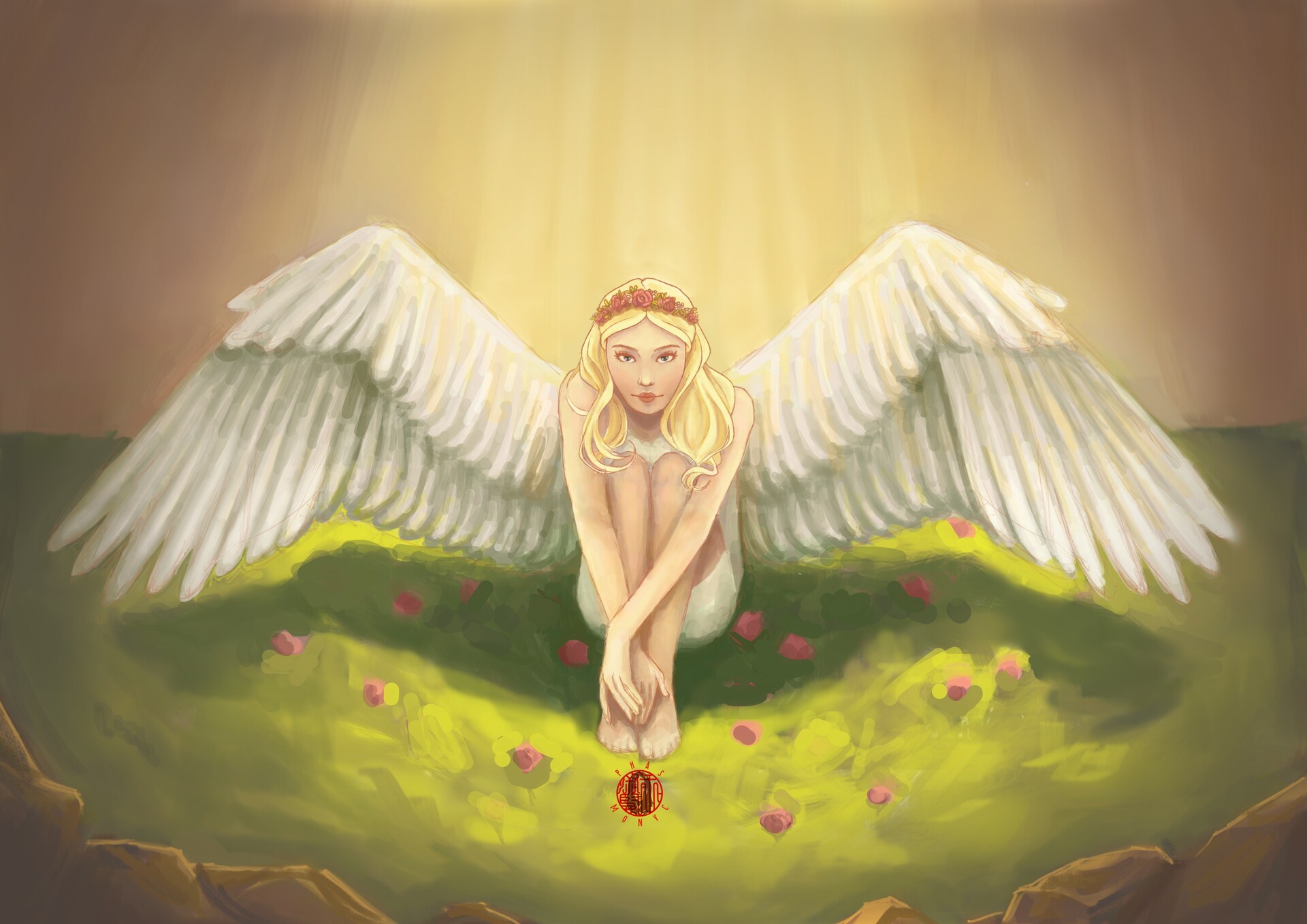 ArtStation The Garden Angel