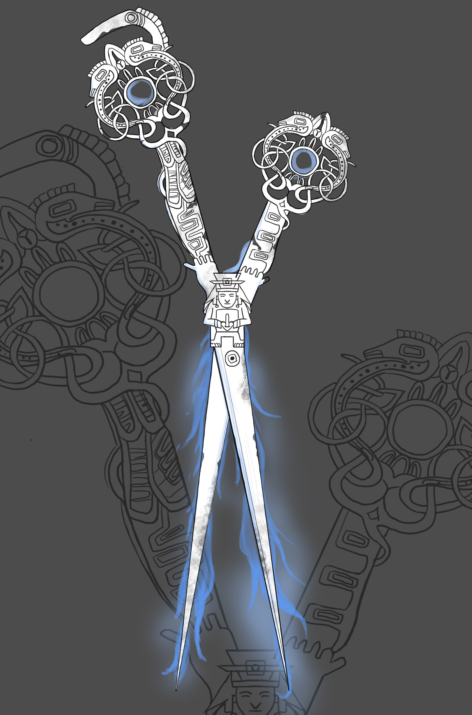 ArtStation - Ножницы древности