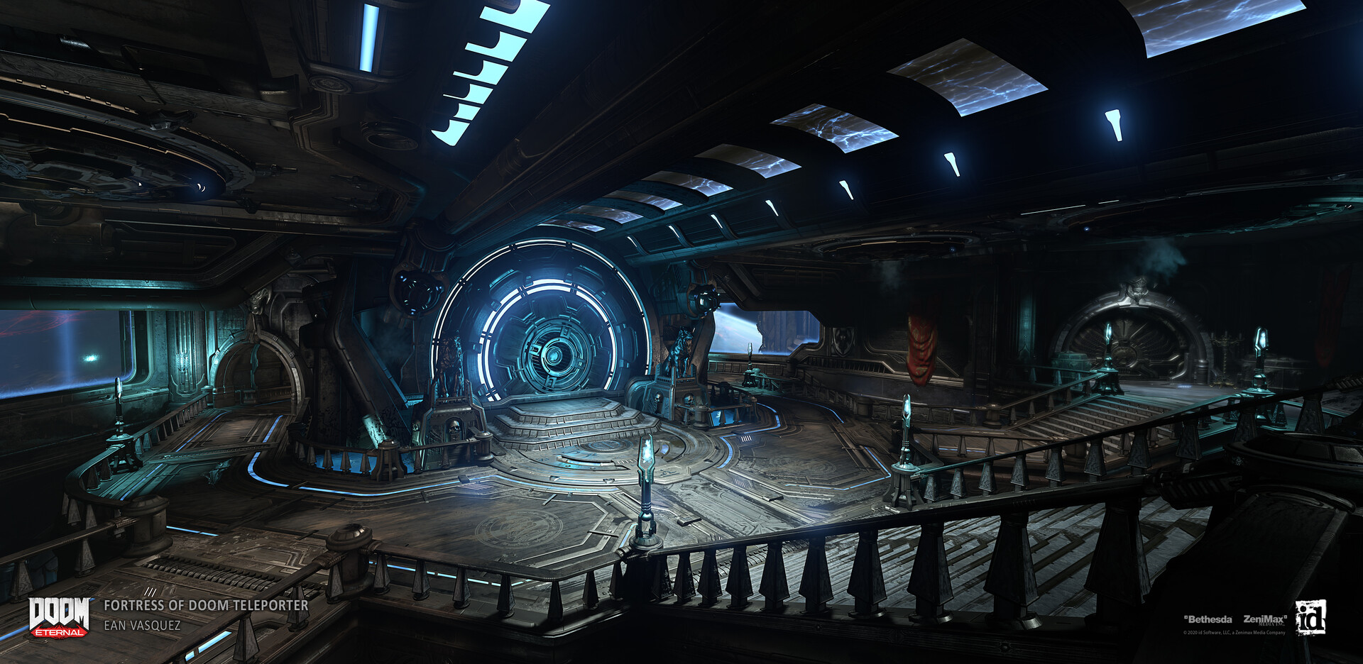 Ean vasquez doom eternal fortress of doom teleporter