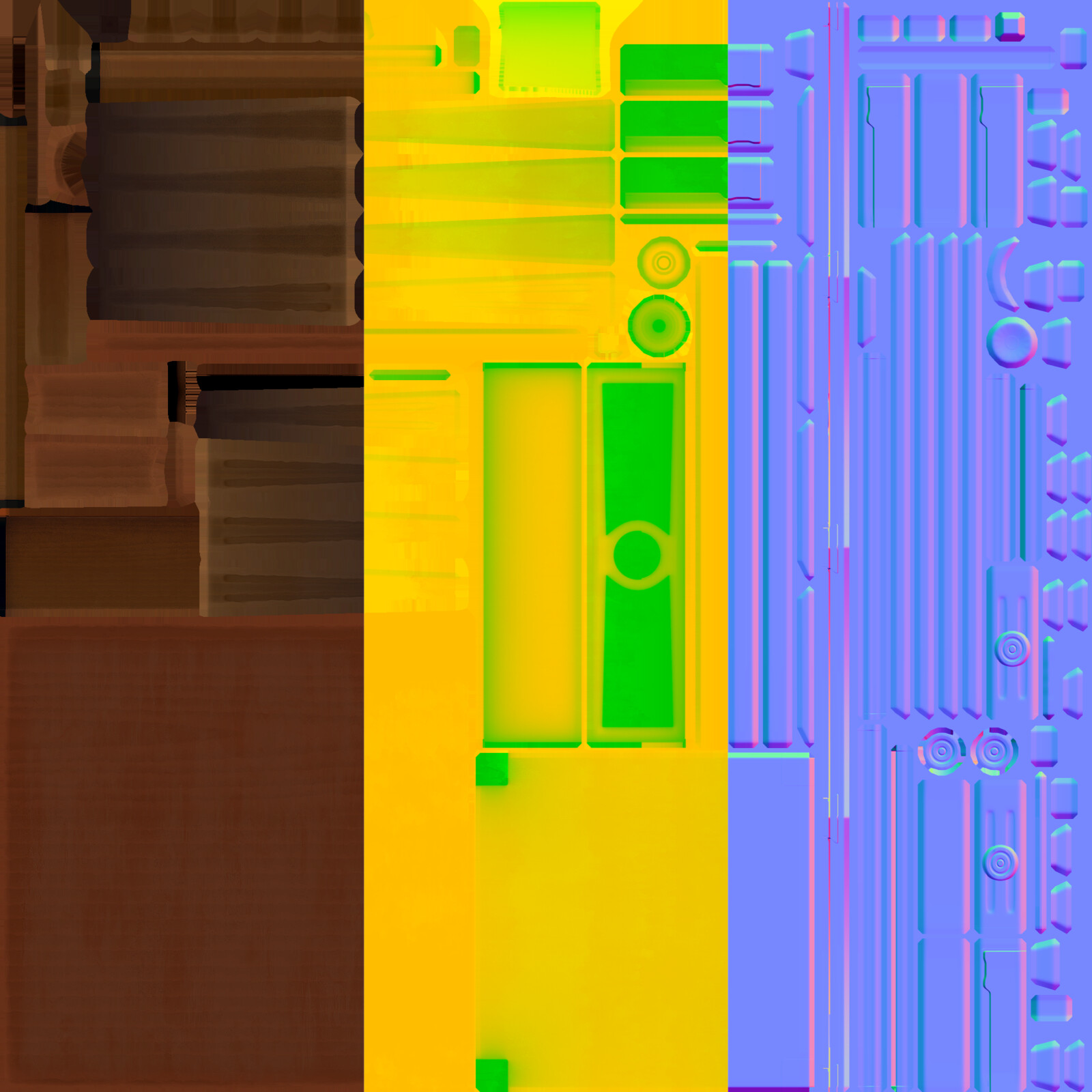Table texture maps